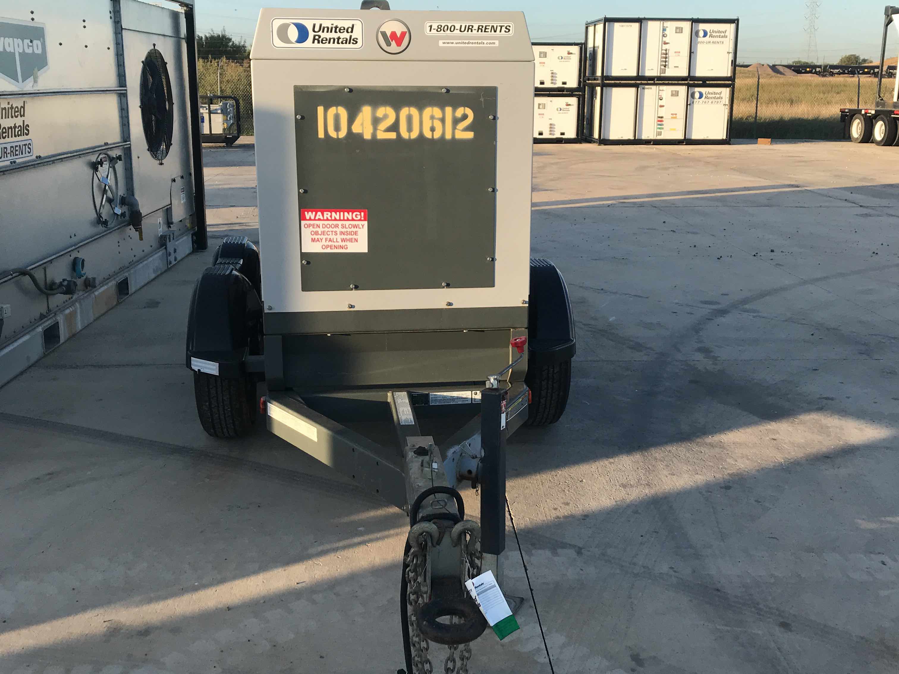 Used 2015 Wacker Neuson G50 T4F Diesel Generator For Sale in Carrizo