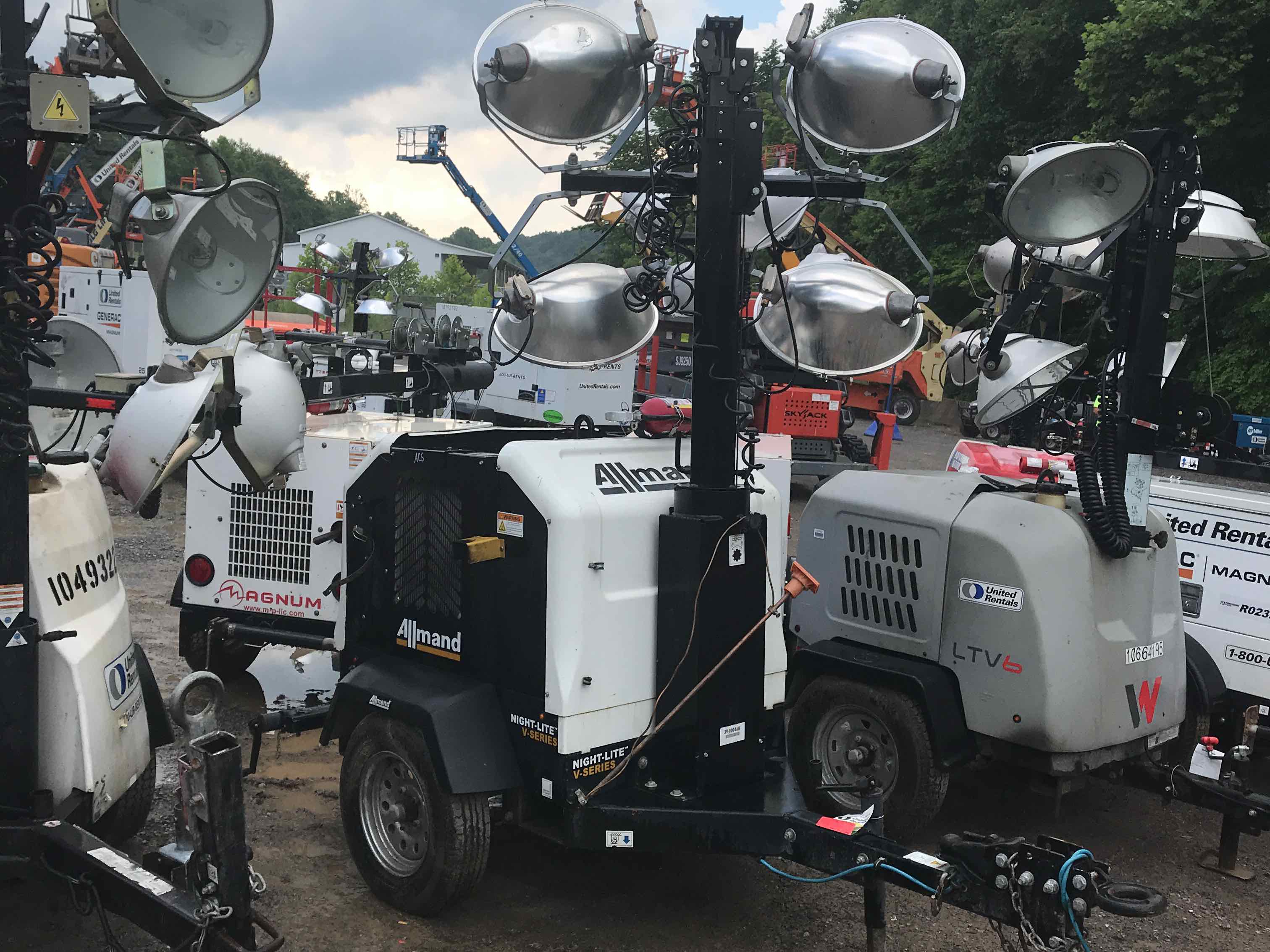 Used 2017 Allmand NIGHTLITE PRO Towable Light Tower For Sale in