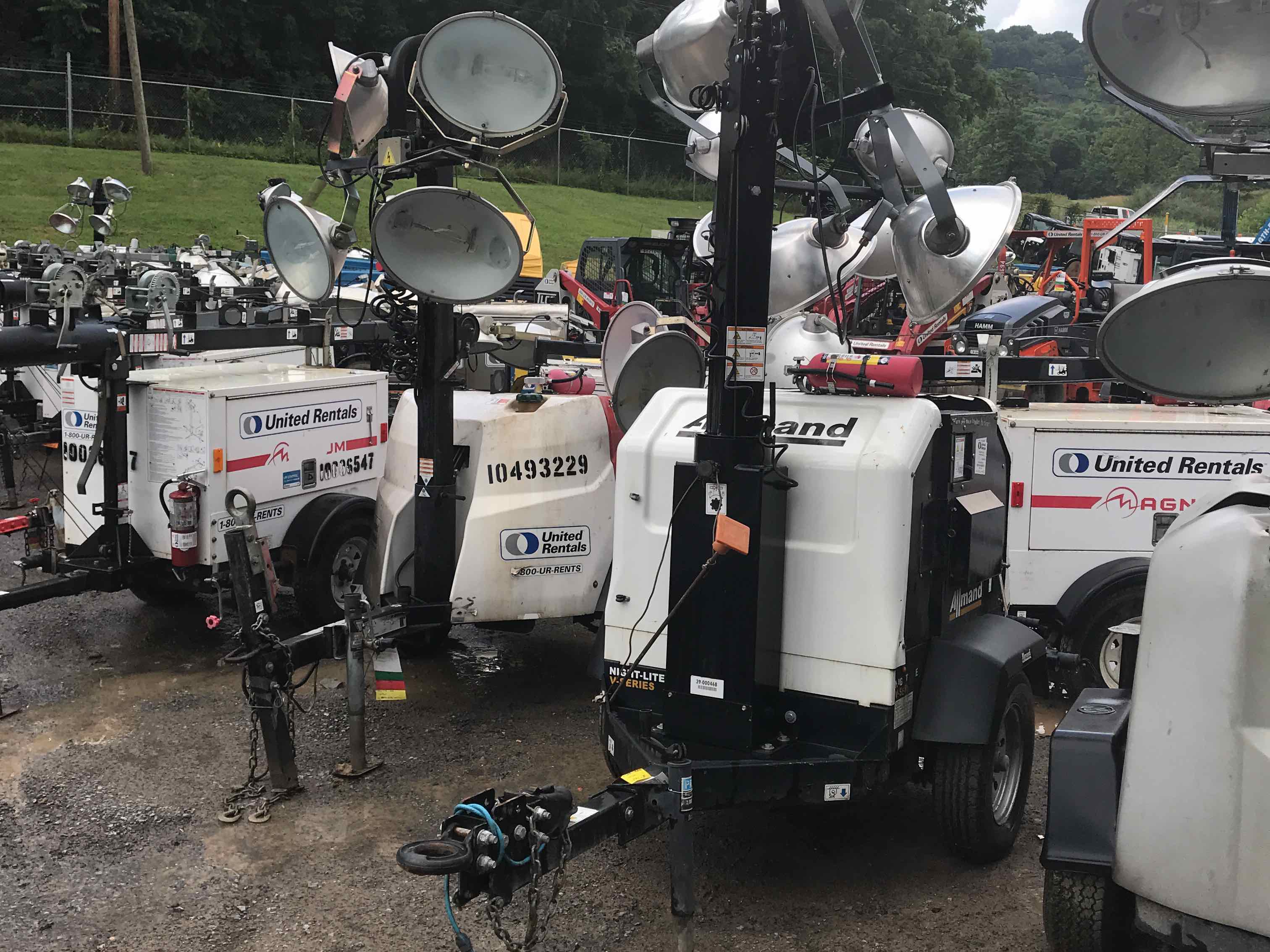 Used 2017 Allmand NIGHTLITE PRO Towable Light Tower For Sale in