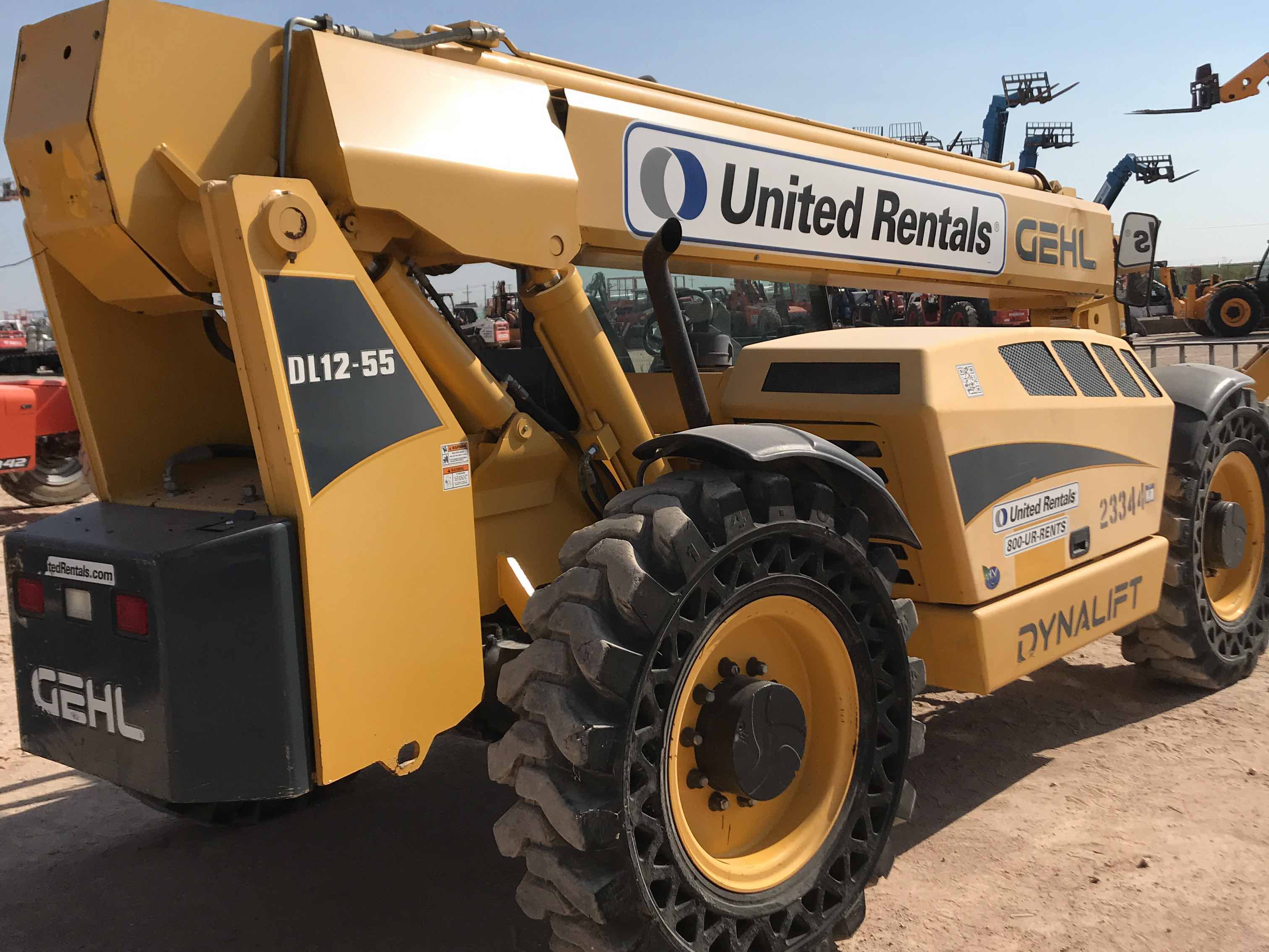 Used 2015 Gehl DL1255 Telehandler For Sale in Ardmore, OK United Rentals