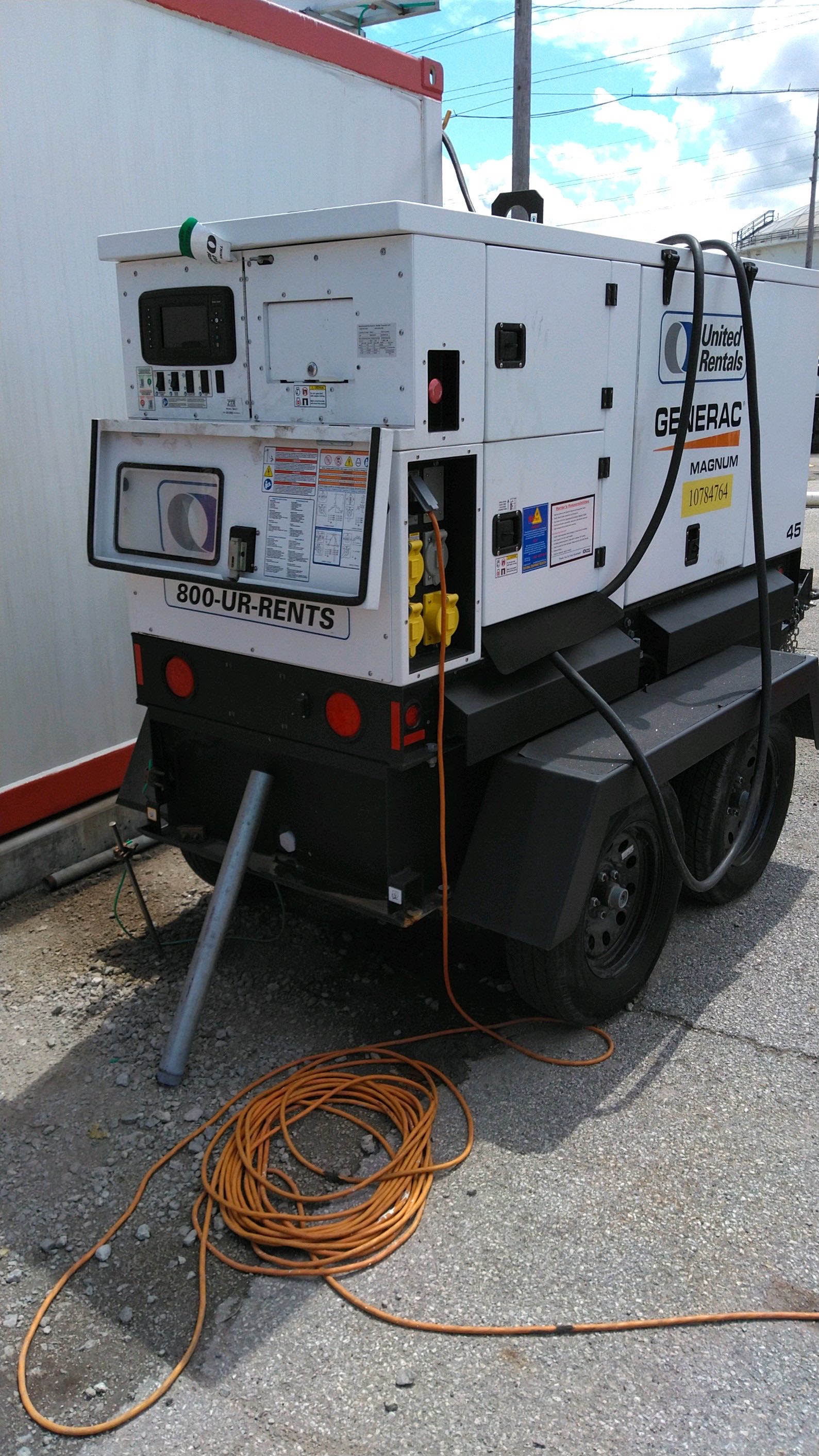 Used 2018 Magnum Pro MMG45IF4 Diesel Generator For Sale in Channahon