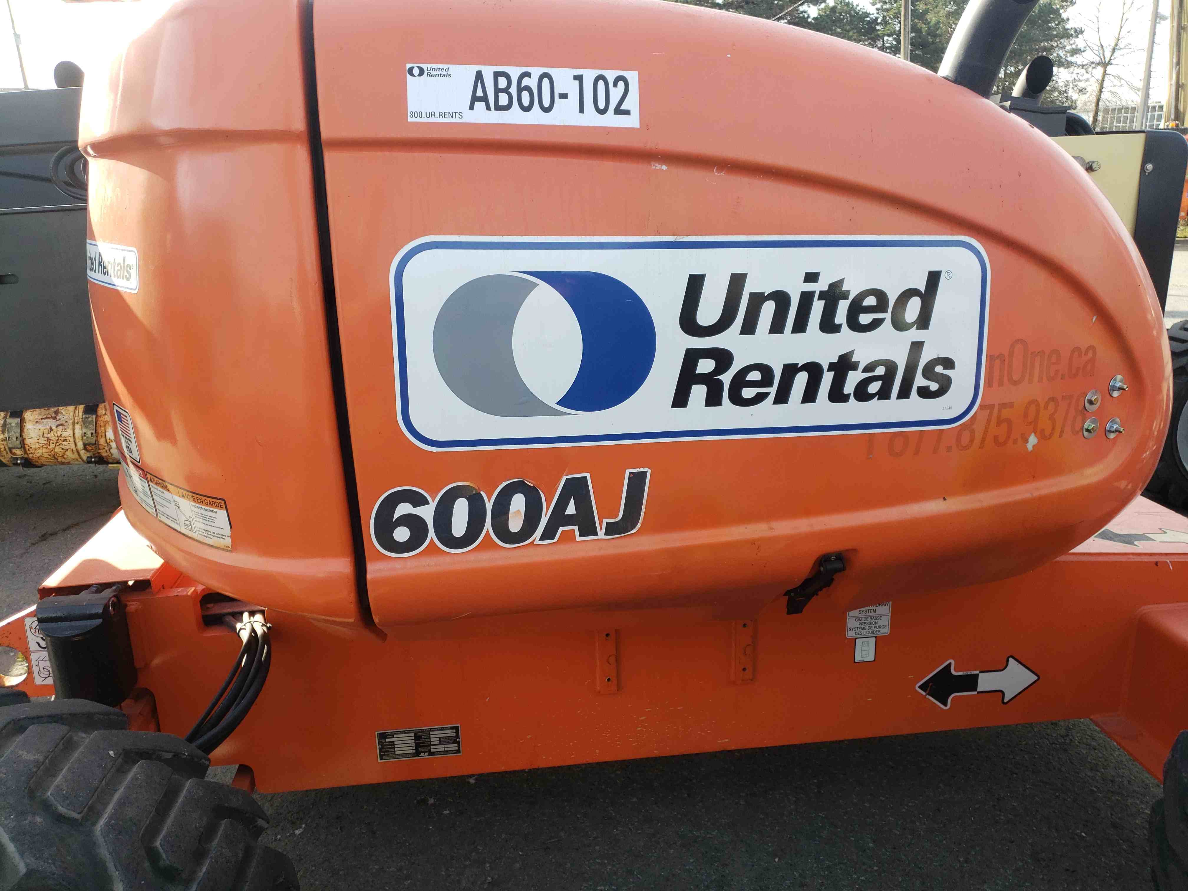 Used 2011 JLG 600AJ Articulating Boom Lift For Sale in Vancouver, BC