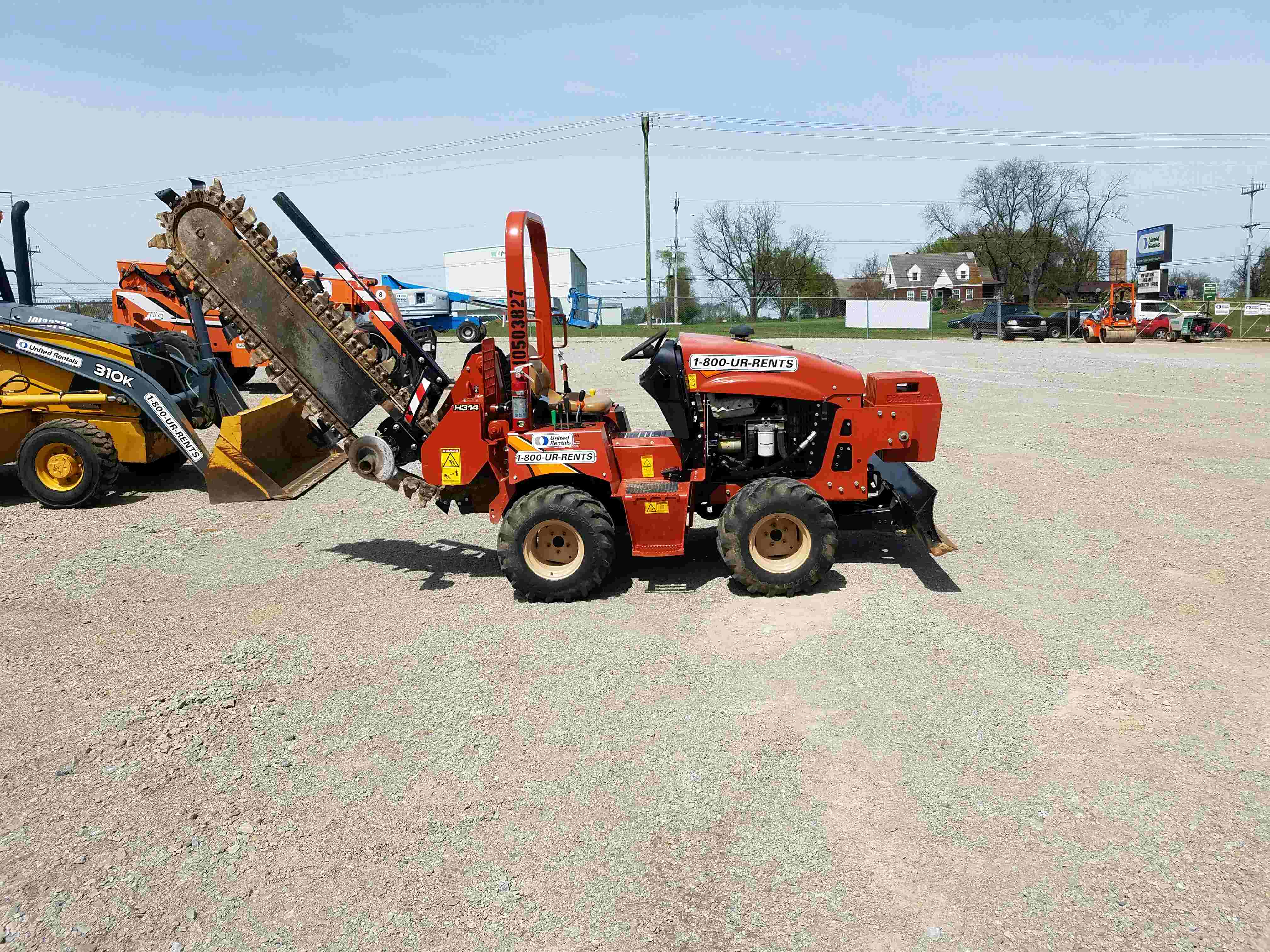 Used 2016 Ditch Witch RT45 RideOn Trencher For Sale in Clarksville, TN