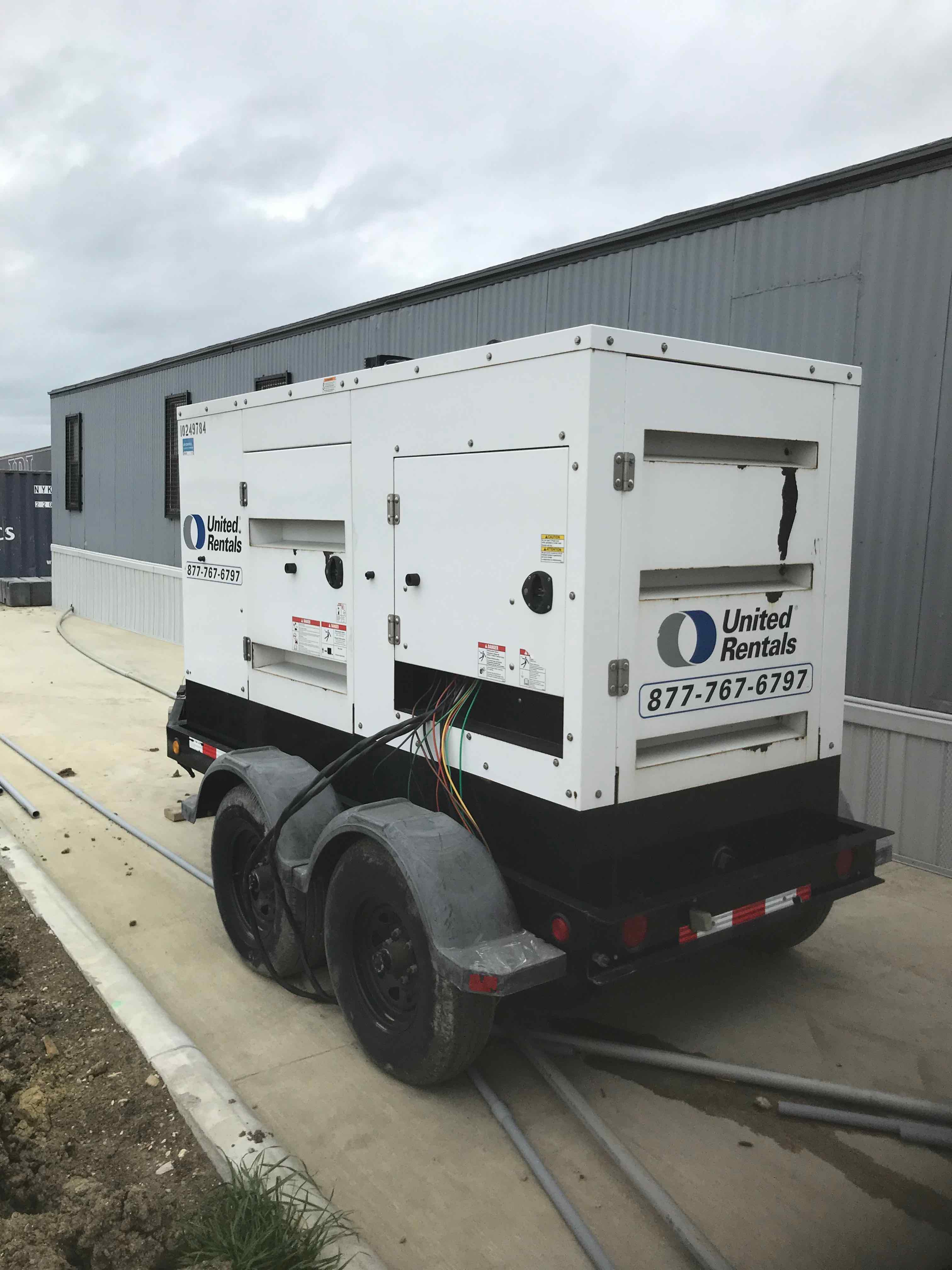 Used 2014 Cummins C100D6RG Diesel Generator For Sale in Beaumont, TX