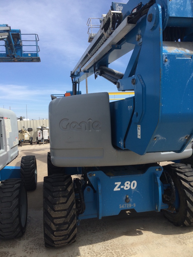 Used 2012 Genie Z80/60 Articulating Boom Lift For Sale in Lawton, OK