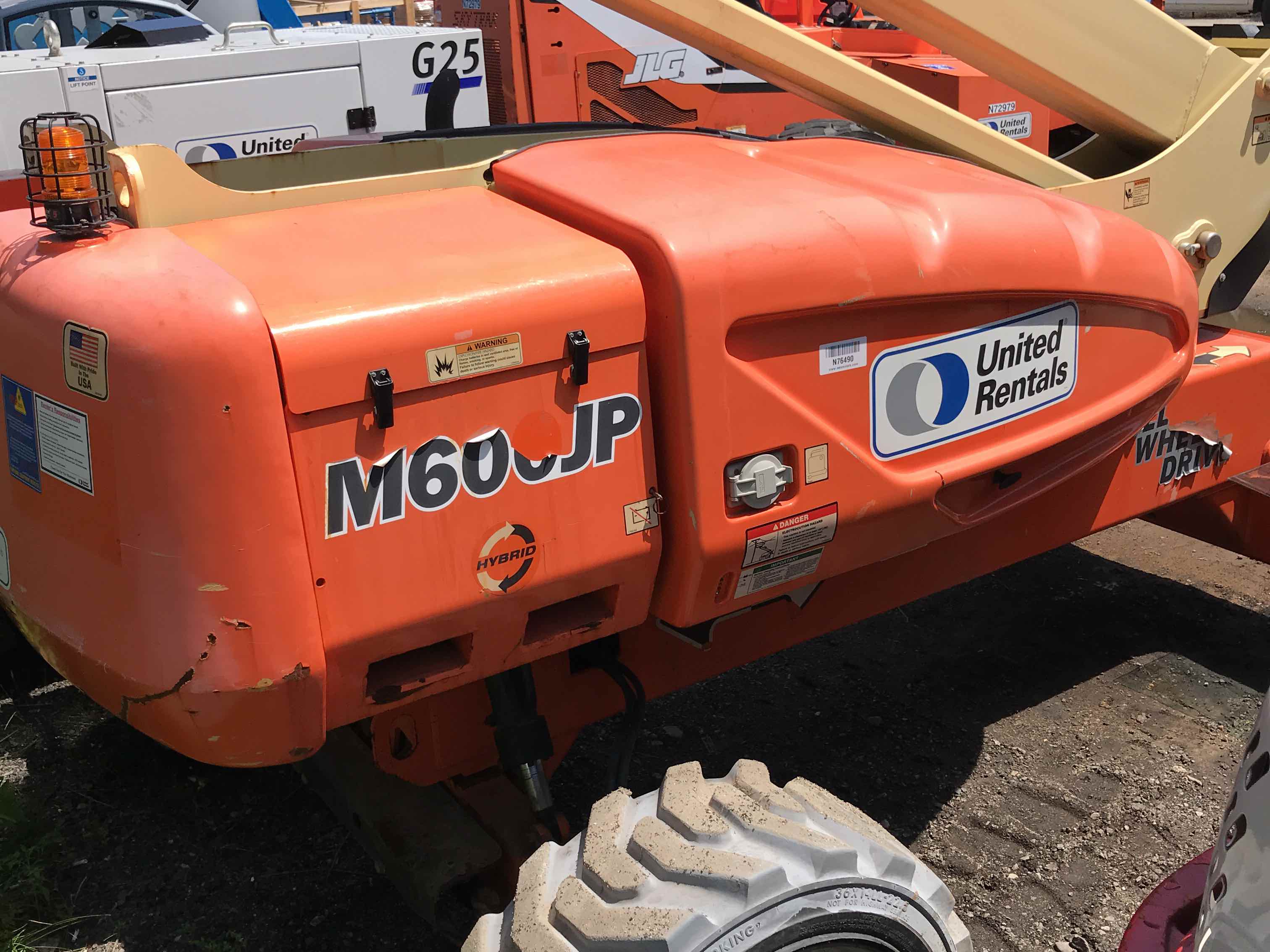 Used 2012 JLG M600JP Boom Lift For Sale in Oakland, ME United Rentals