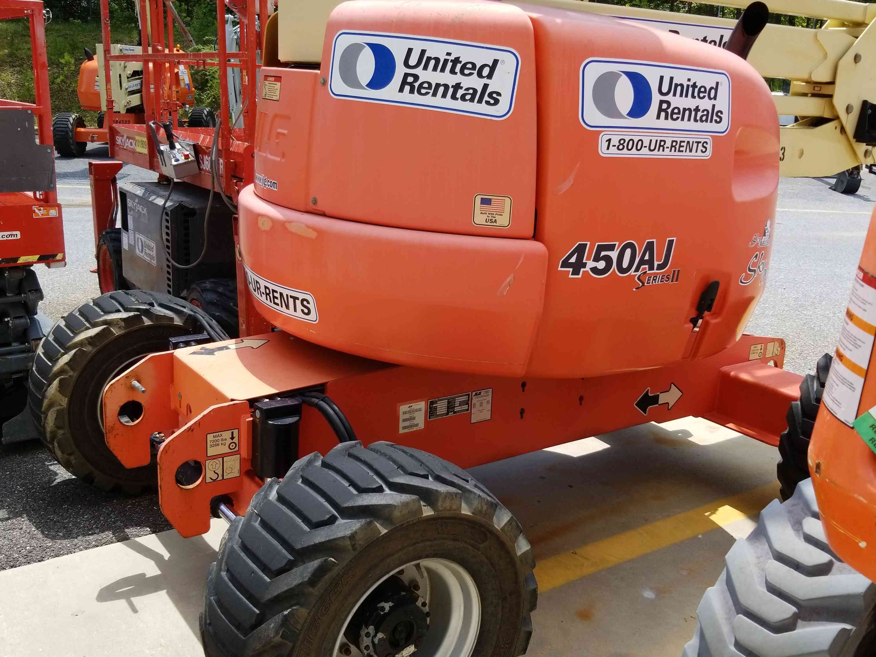 Used 2012 JLG 450AJ Articulating Boom Lift For Sale in Baltimore, MD