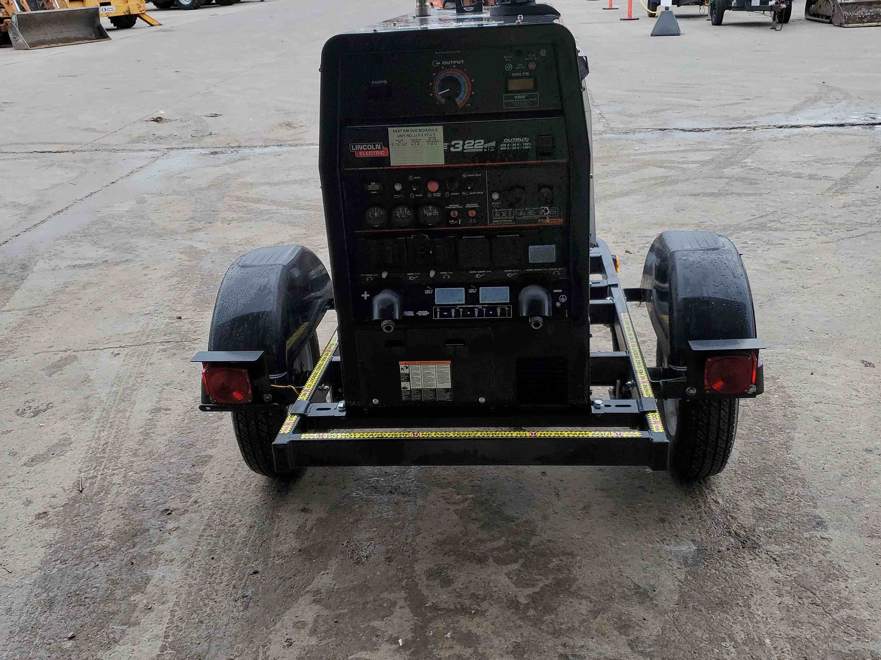 Used 2020 Lincoln Electric VANTAGE 322 Welder For Sale in Corp Christi