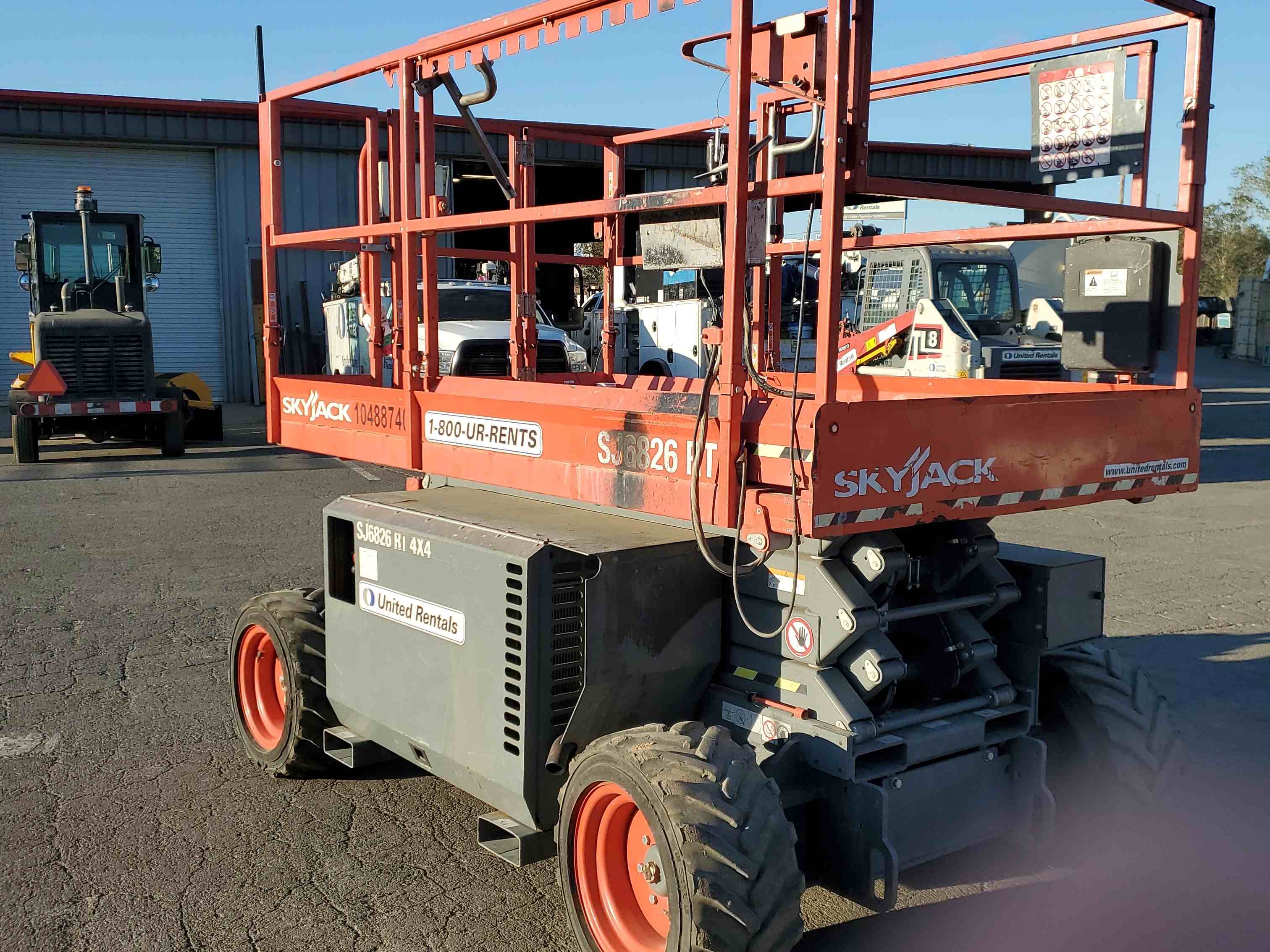 Used 2016 Skyjack SJ6826RT Scissor Lift For Sale in Salida, CA United