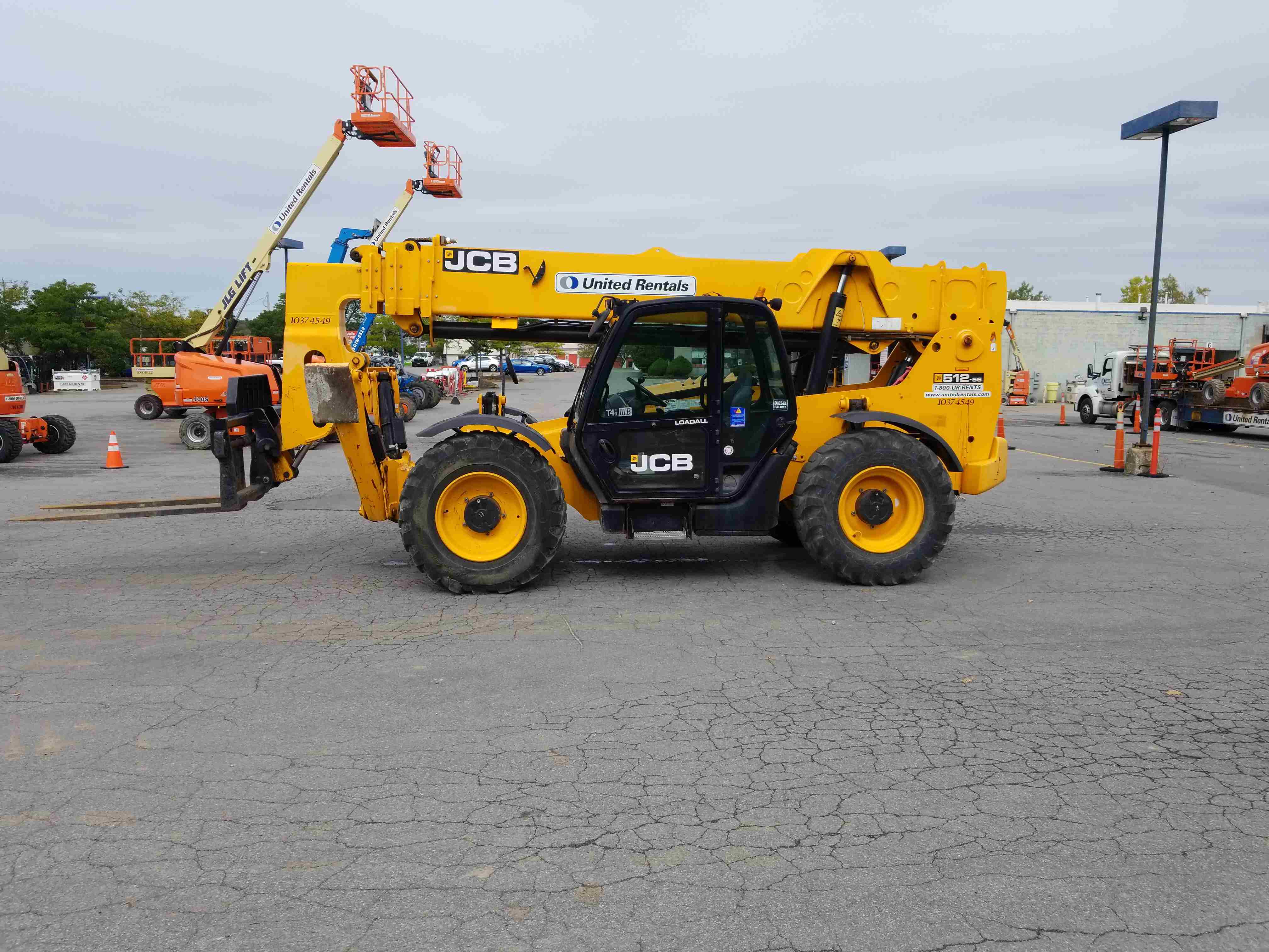Used 2015 JCB 51256 S Forklift For Sale in Albany, NY United Rentals