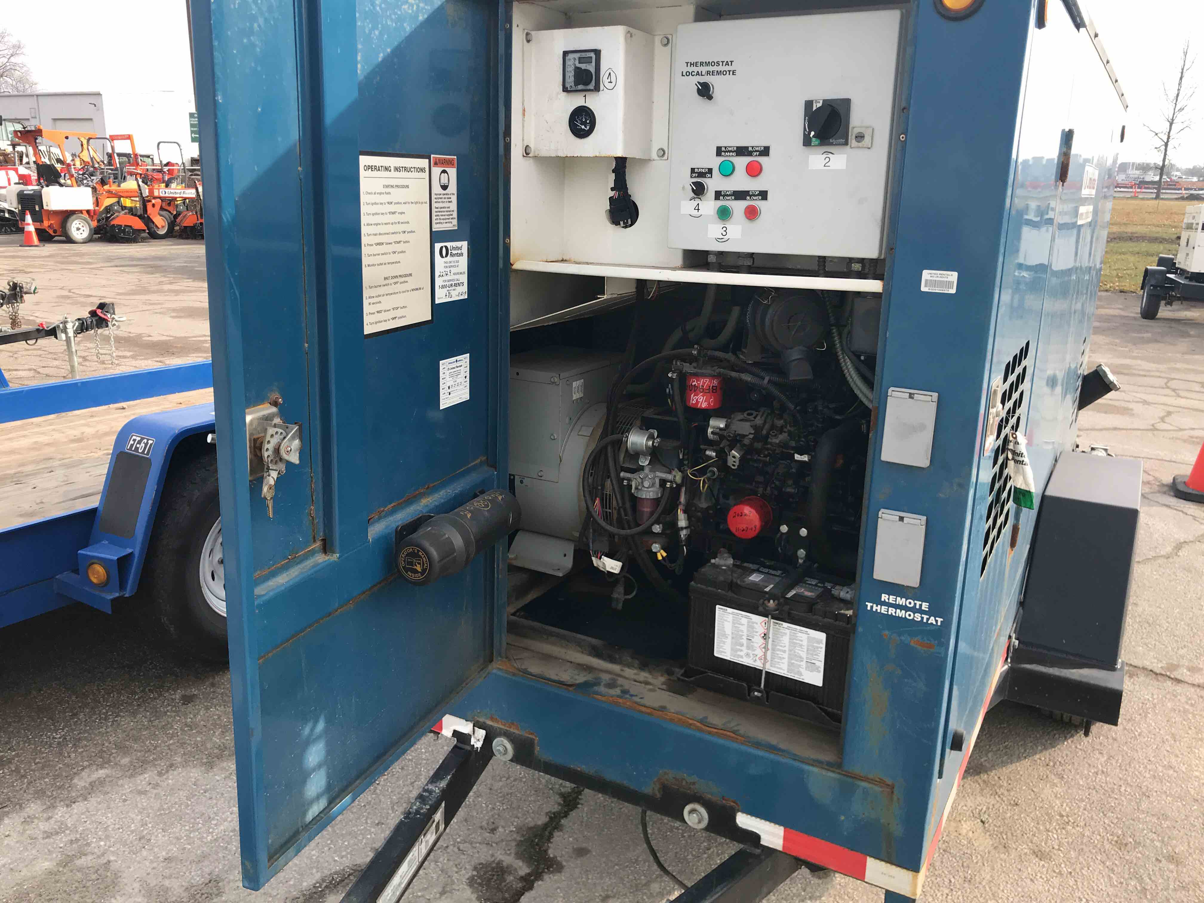 Used 2015 Generac MAC800G Heater For Sale in Byron Center, MI United