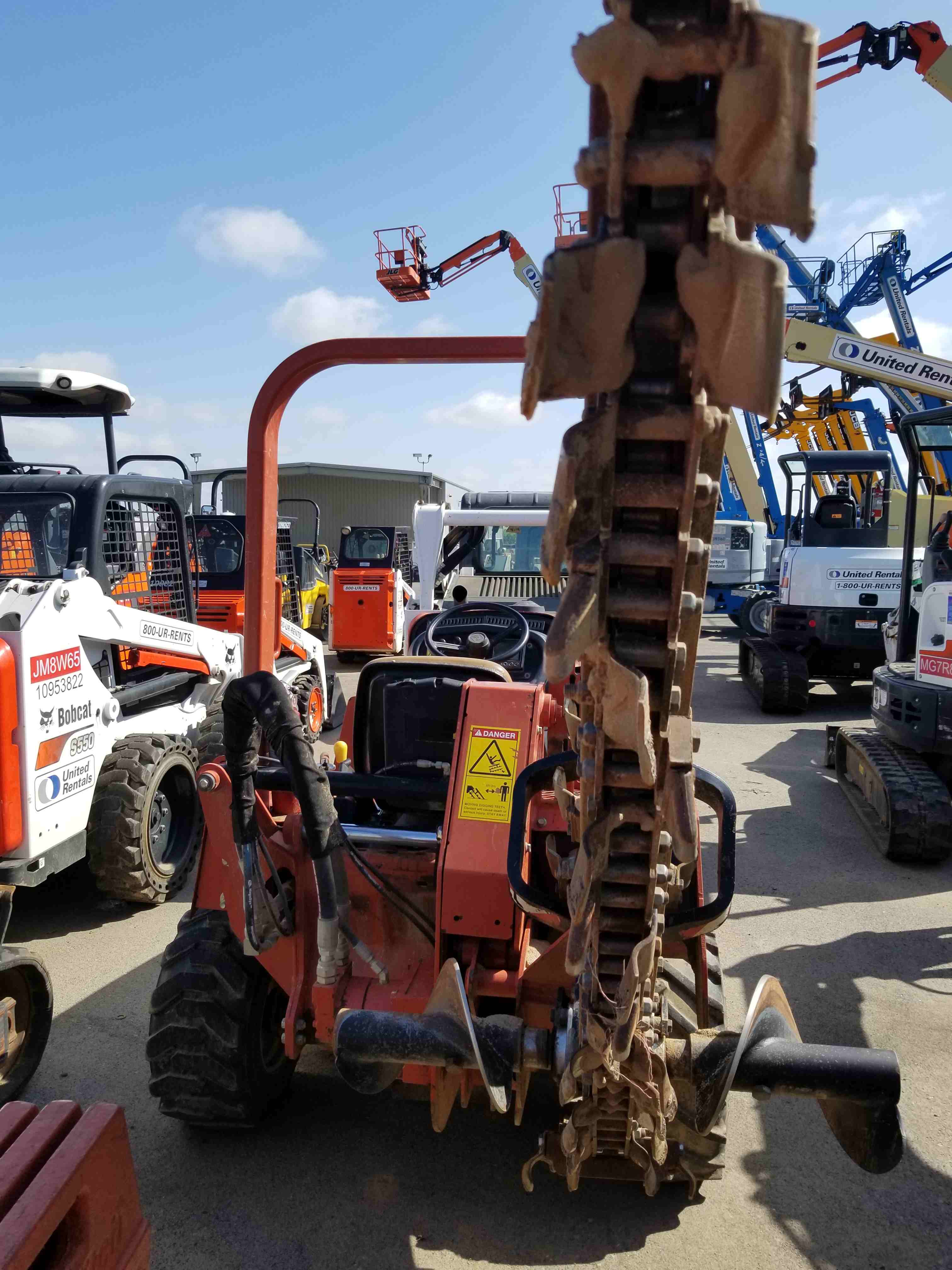 Used 2015 Ditch Witch RT45 RideOn Trencher For Sale in Sacramento, CA