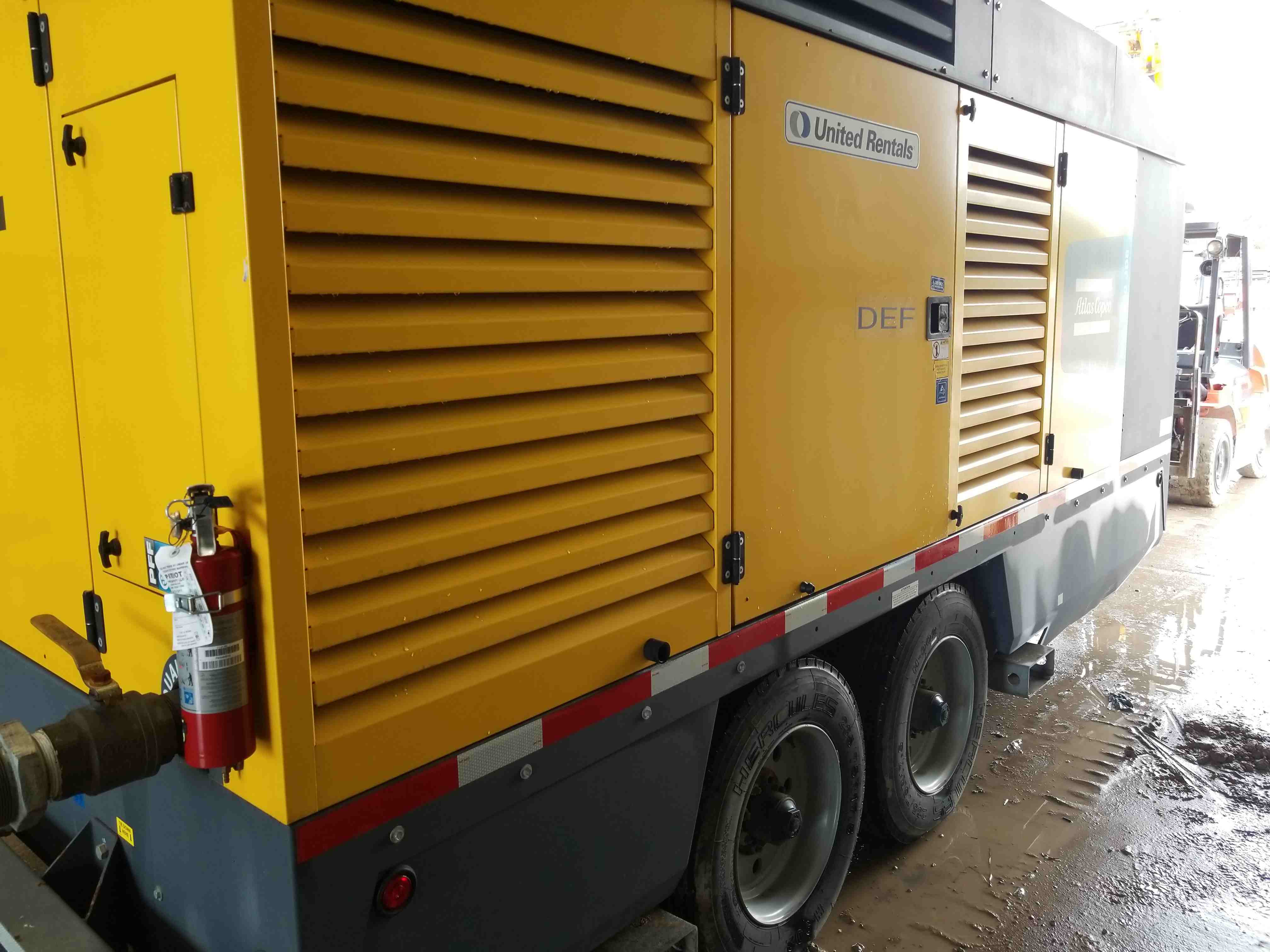 Used 2018 Atlas Copco XAS1800 JD7 T4F Air Compressor For Sale in Corpus ...