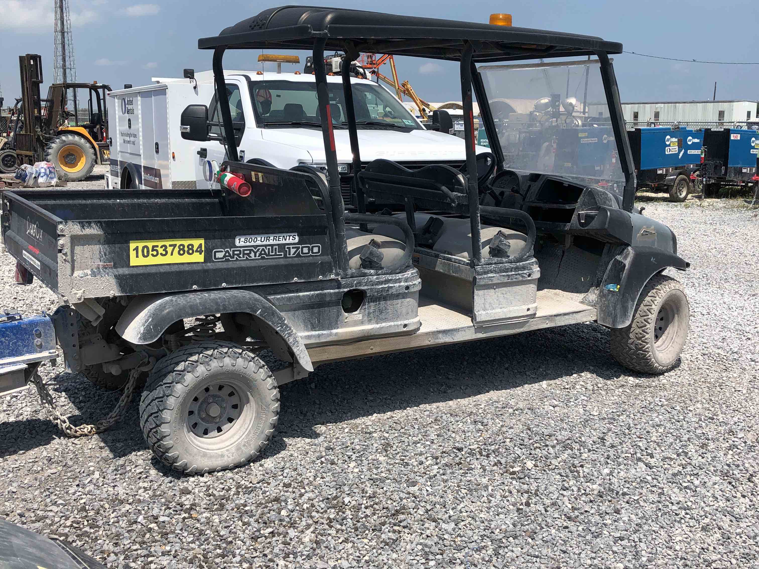 Used 2016 Club Car CARRYALL 1700 Utility Vehicle For Sale in Romulus