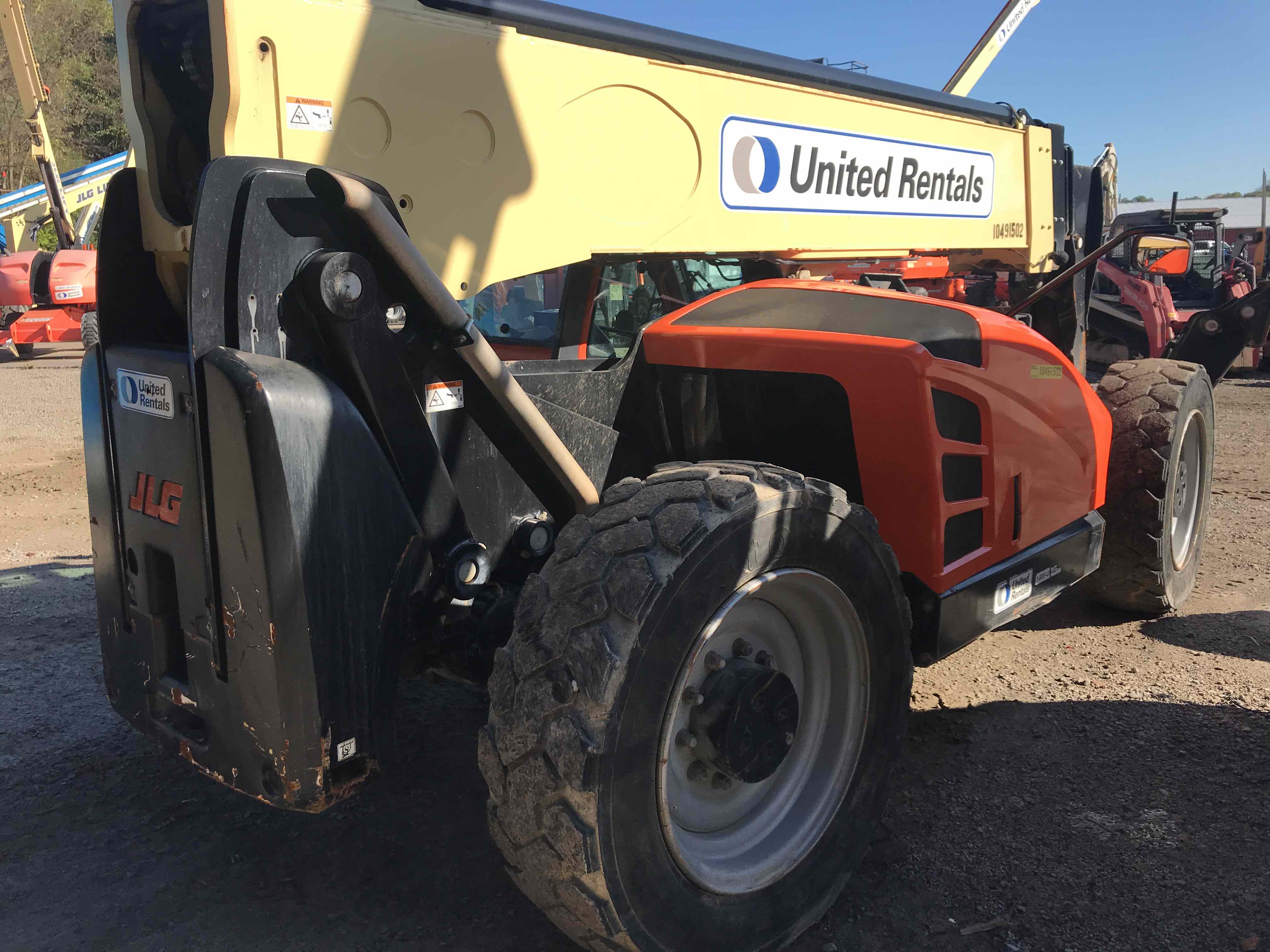 Used 2016 JLG 1255 Telehandler For Sale in Washington, PA United Rentals