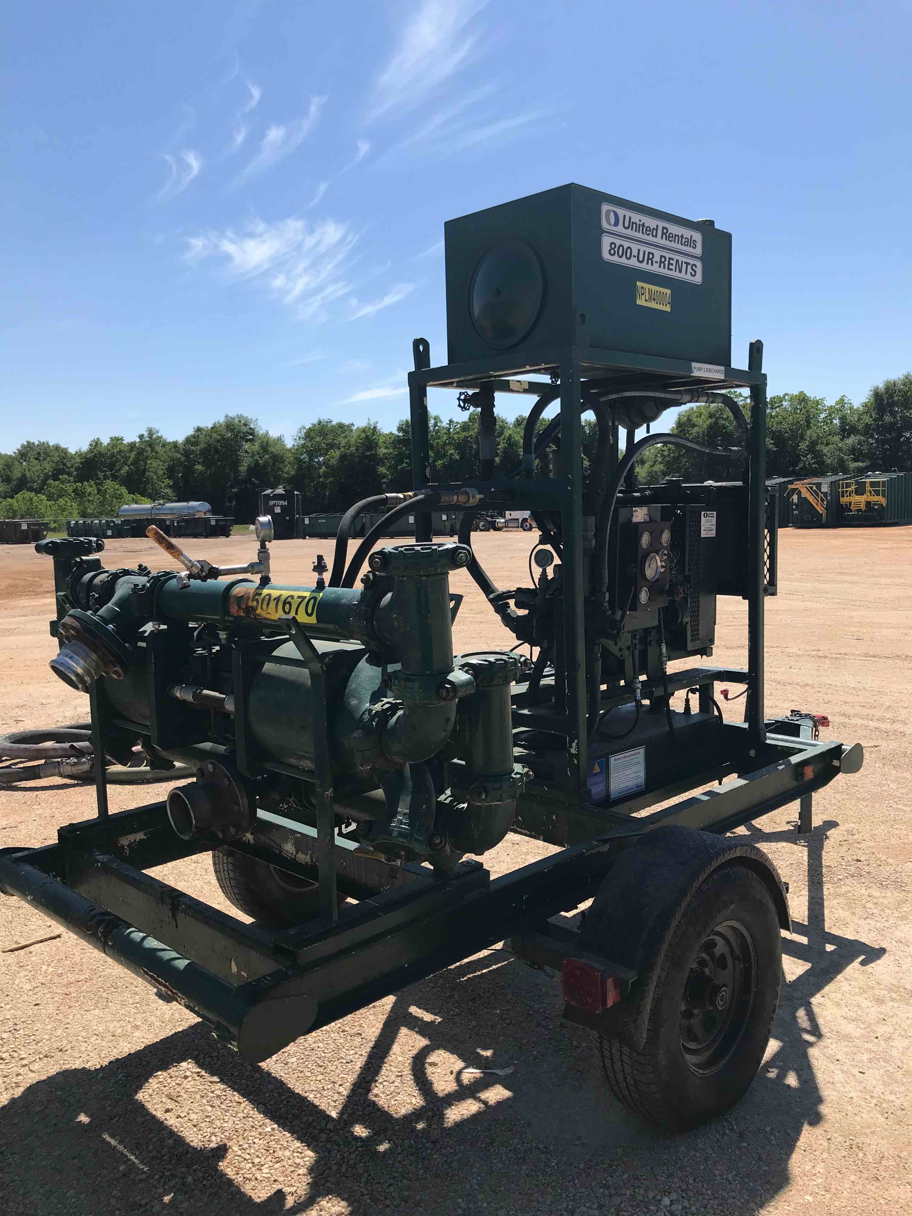 Used 2010 Bayou Pumps H4X12B Pump For Sale in TX United Rentals