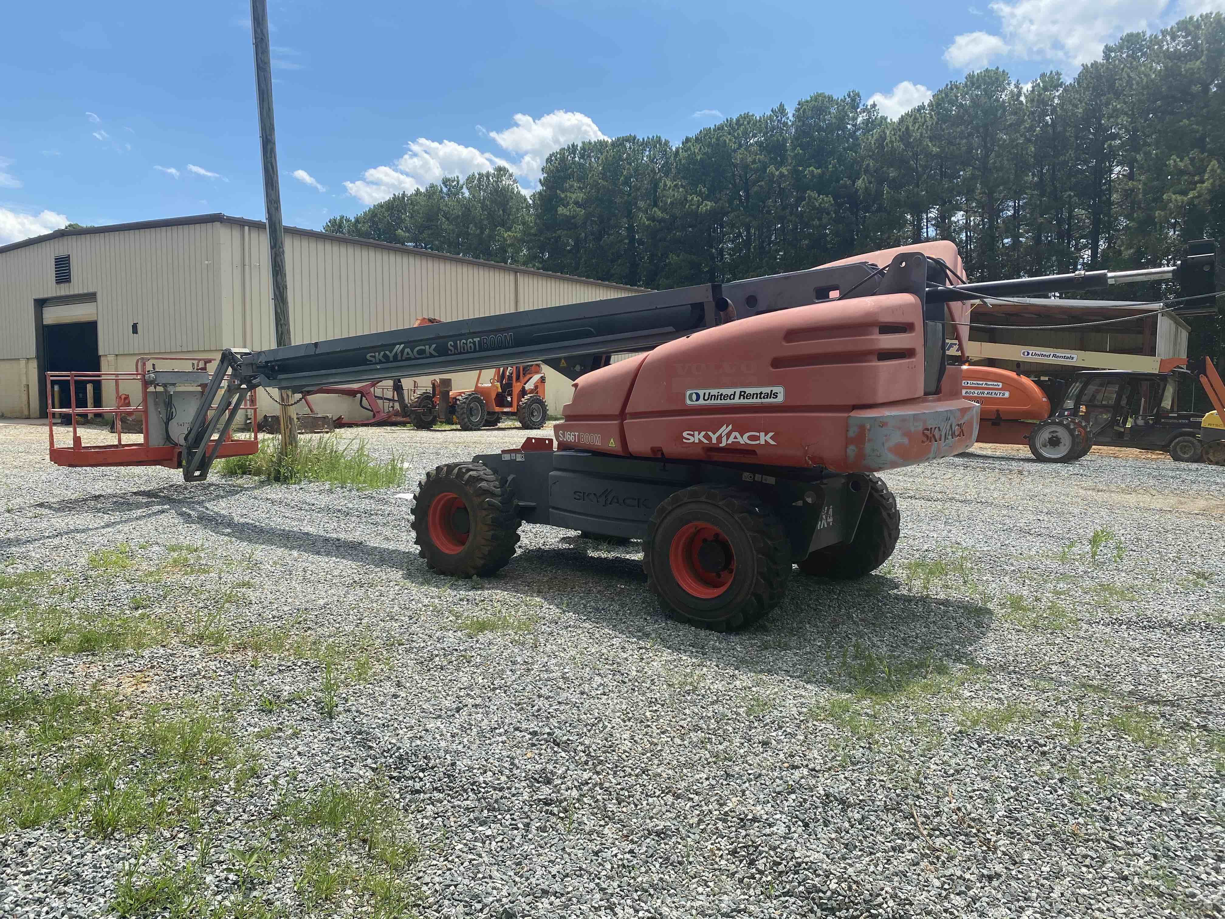 Used 2012 Skyjack SJ66T Boom Lift For Sale in Greensboro, NC United