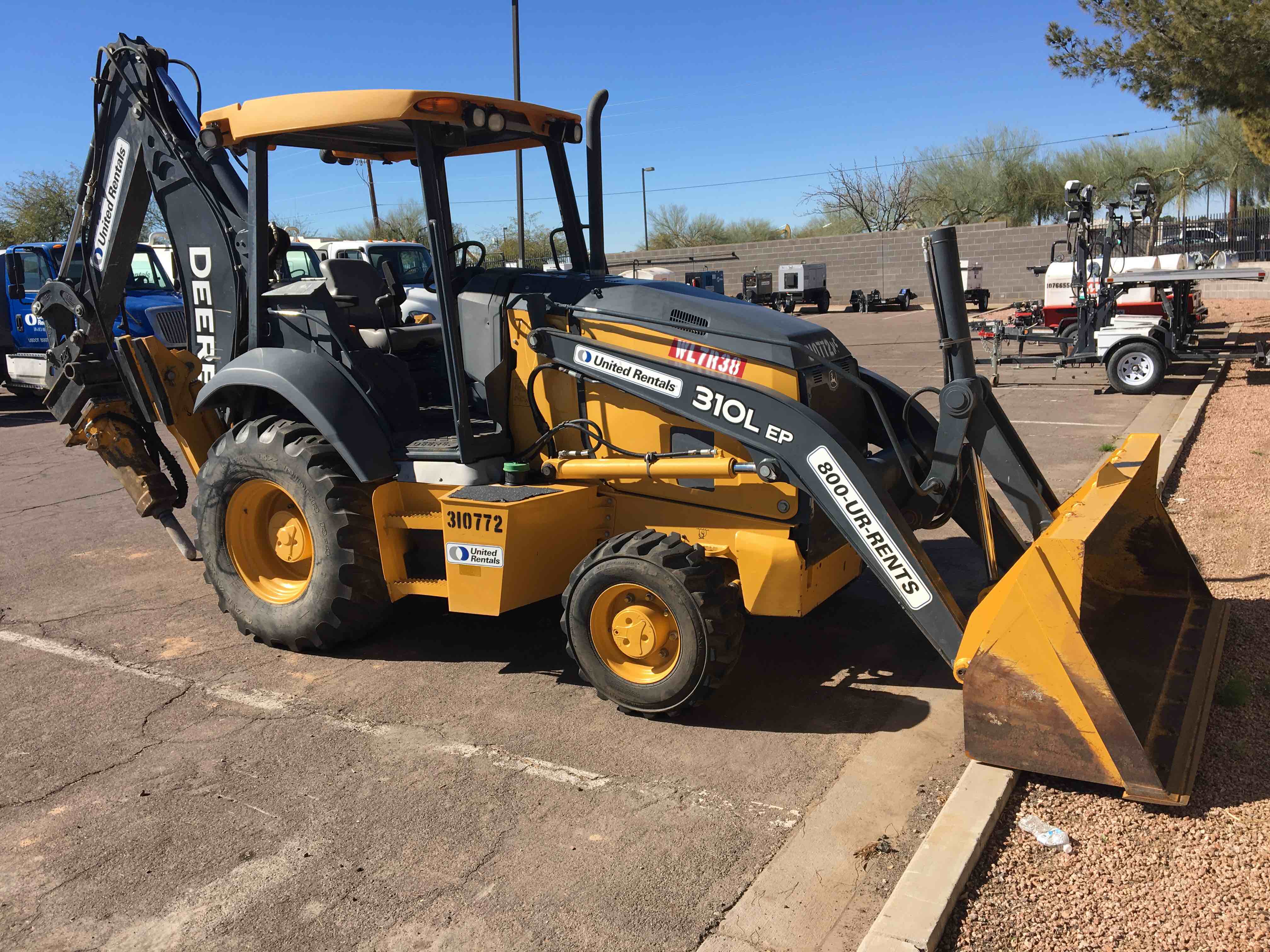 Used 2017 John Deere 310L EP Backhoe Loader For Sale in Flagstaff, AZ United Rentals