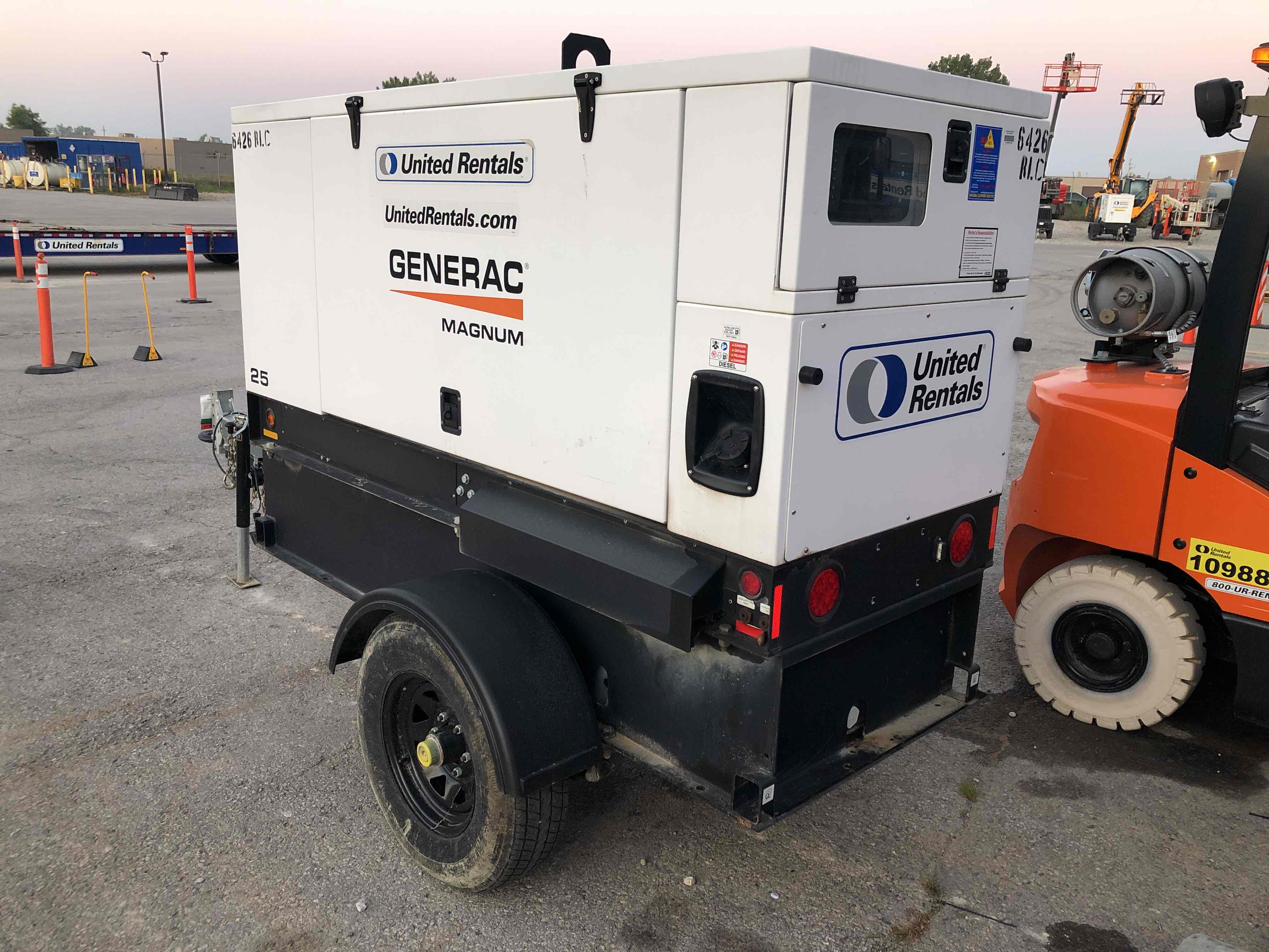 Used 2018 Magnum Pro MMG25CPSA Diesel Generator For Sale in St