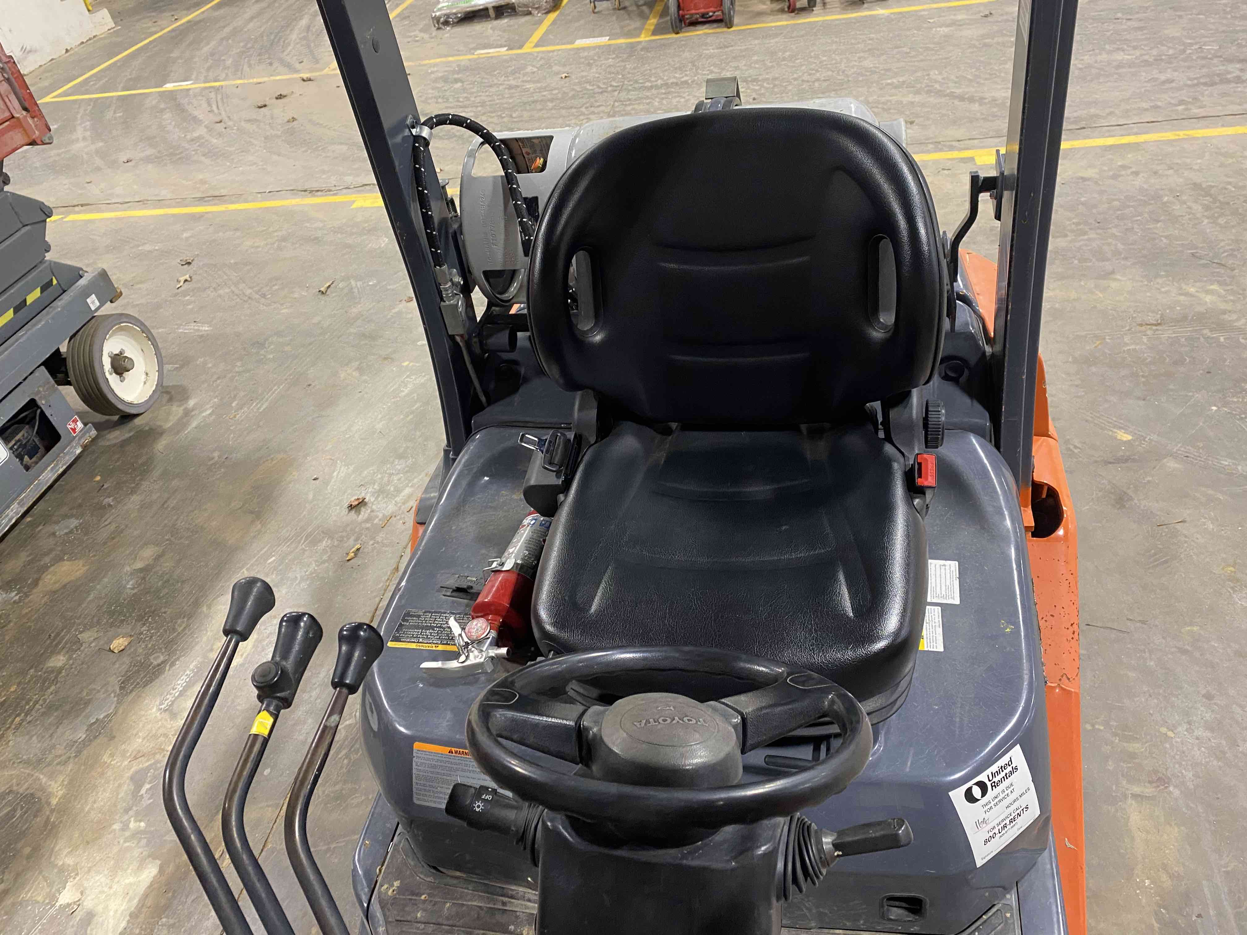 Used 2015 Toyota 8FGU25 Forklift For Sale in Winston Salem, NC United