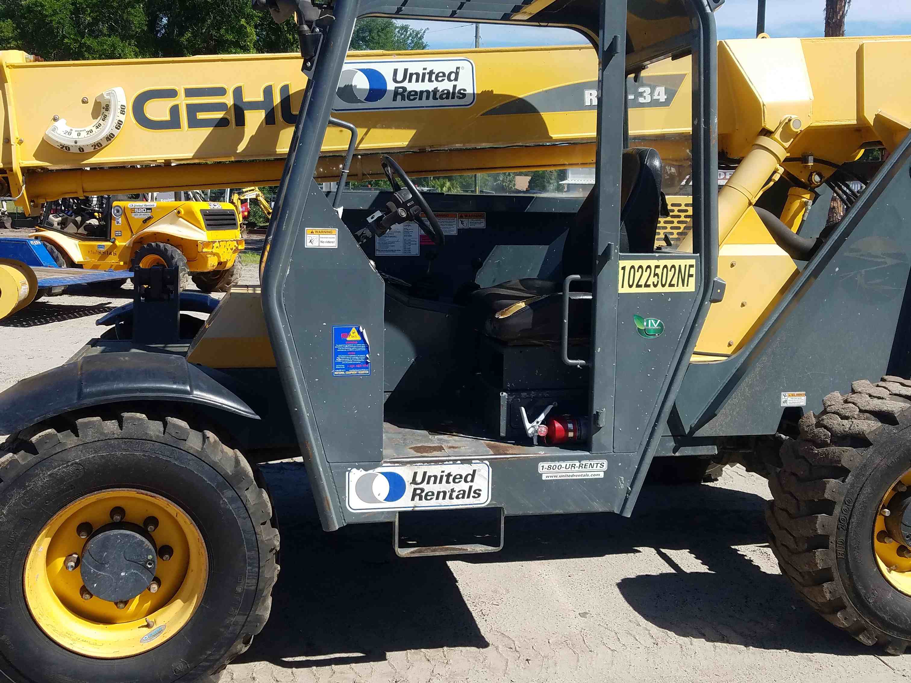 Used 2014 Gehl RS634 Forklift For Sale in Jacksonville, FL United Rentals