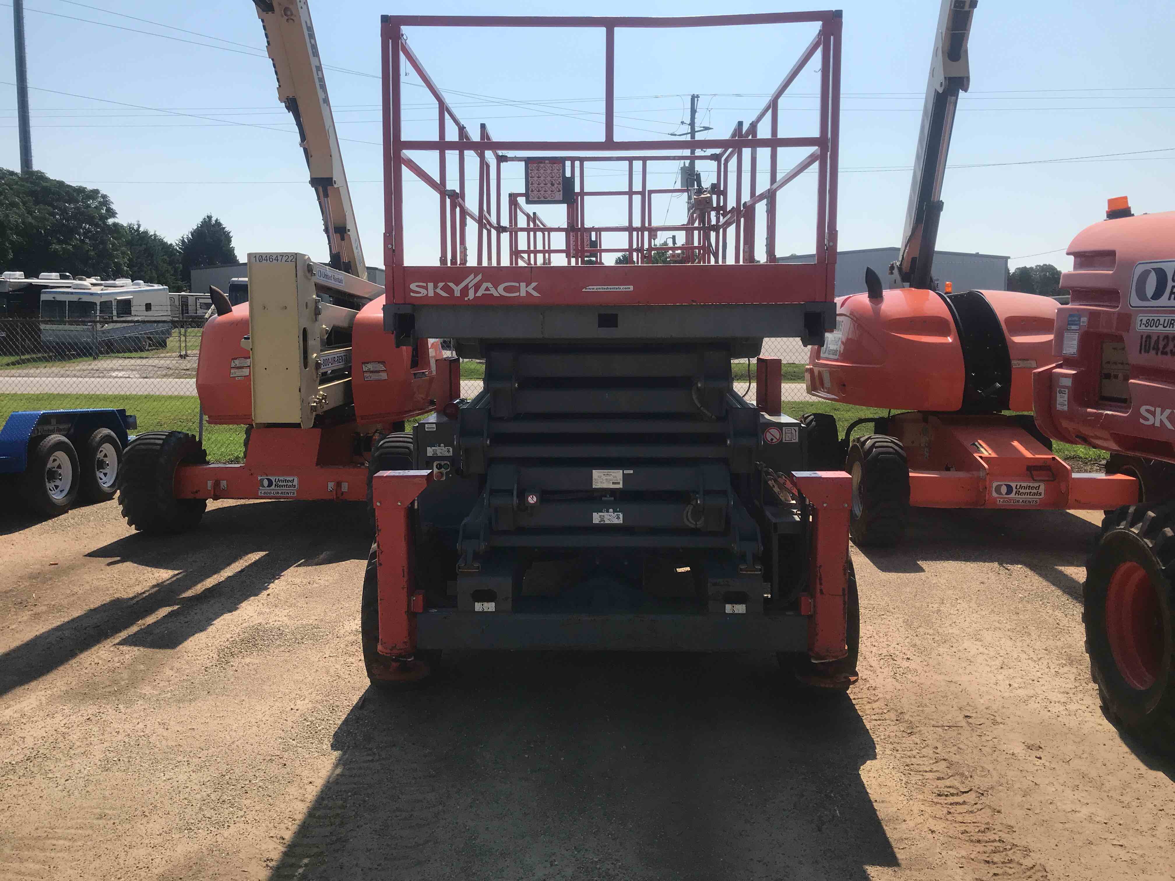 Used 2014 Skyjack SJ8841RT Scissor Lift For Sale in Joppa, MD United
