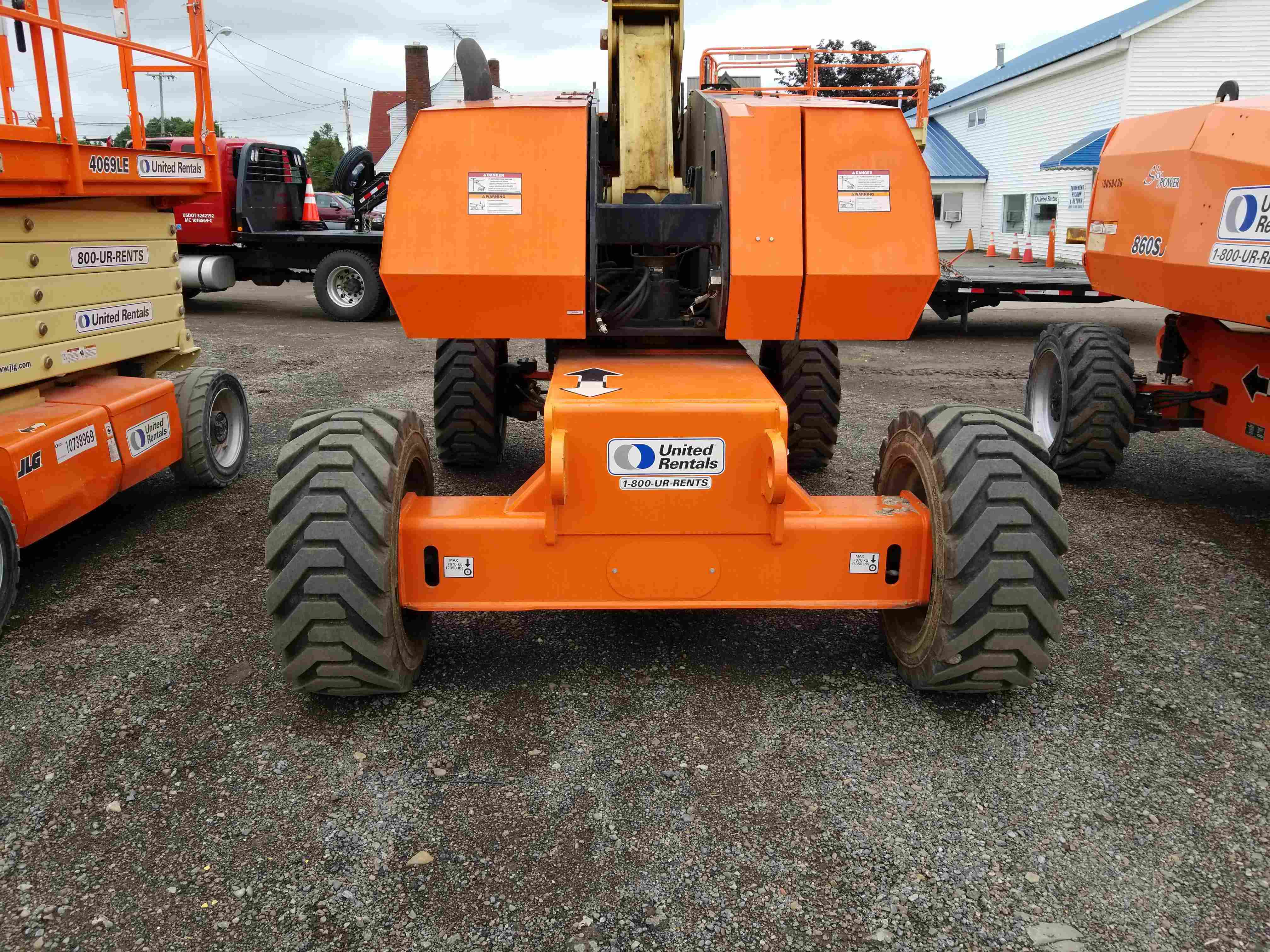 Used 2017 JLG 800S Telescopic Boom Lift For Sale in Plattsburgh, NY