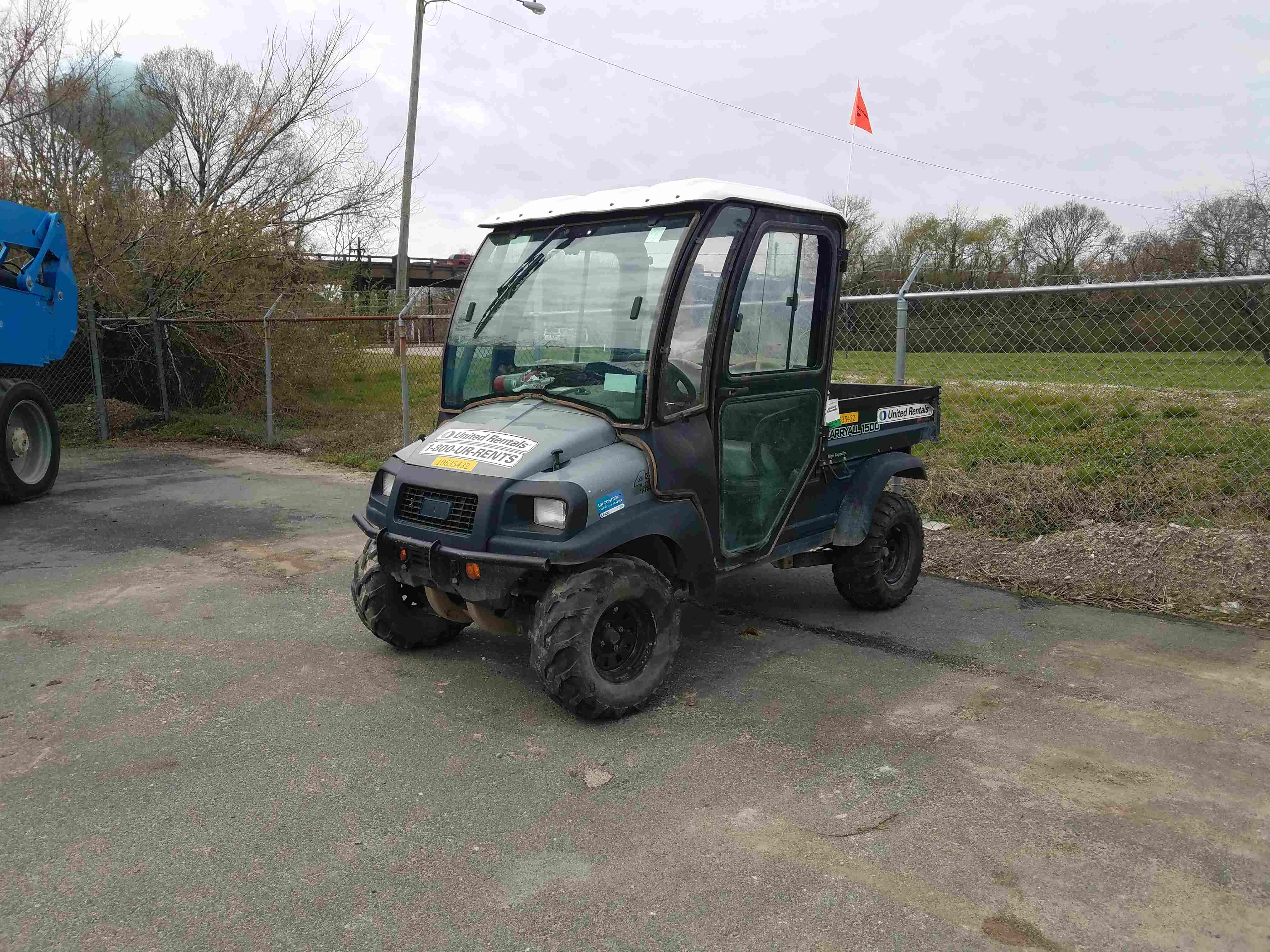Used 2017 Club Car CARRYALL 1500 Utility Vehicle For Sale in Charlotte