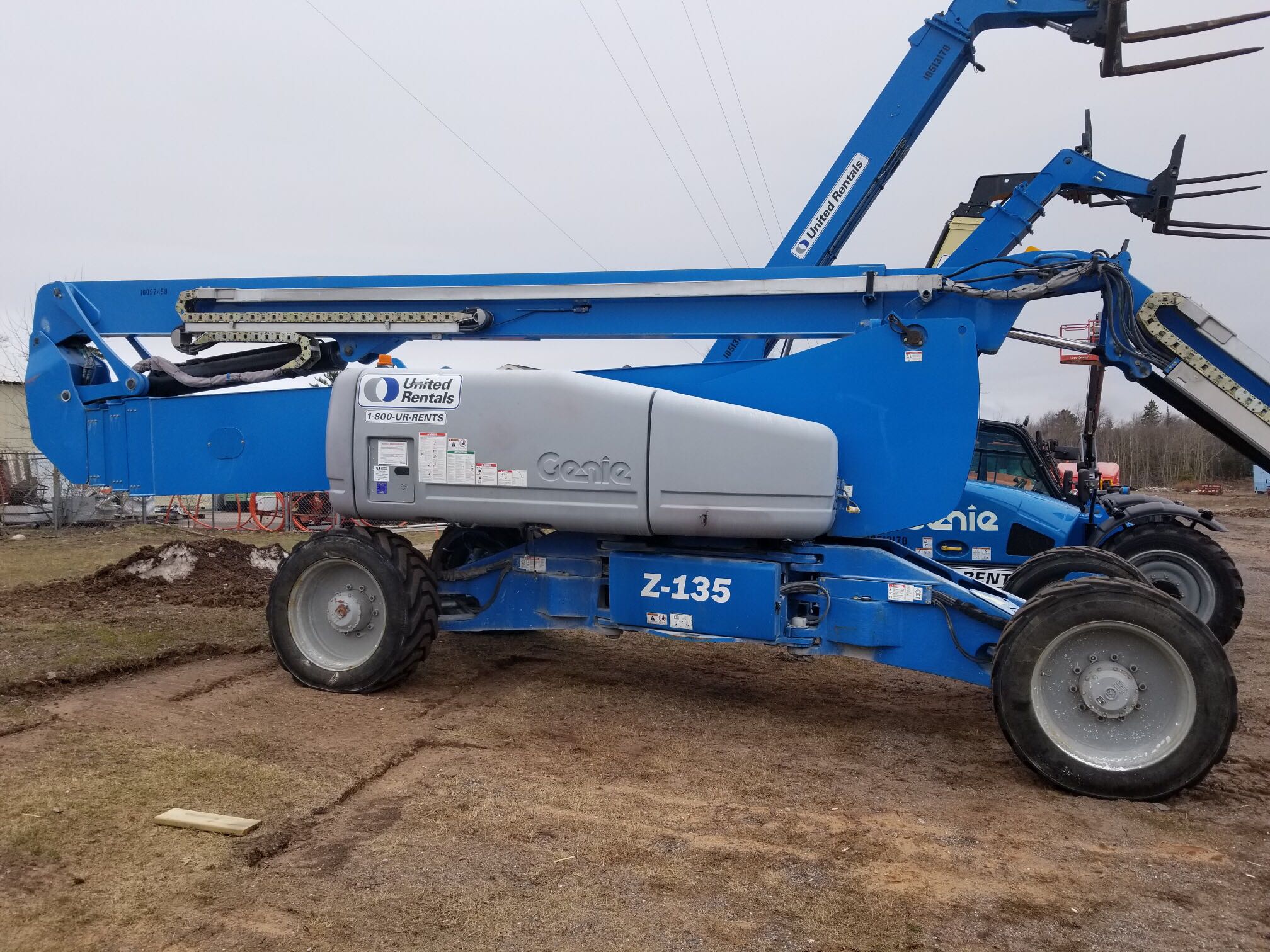 Used 2012 Genie Z135/70 Articulating Boom Lift For Sale in Mankato, MN