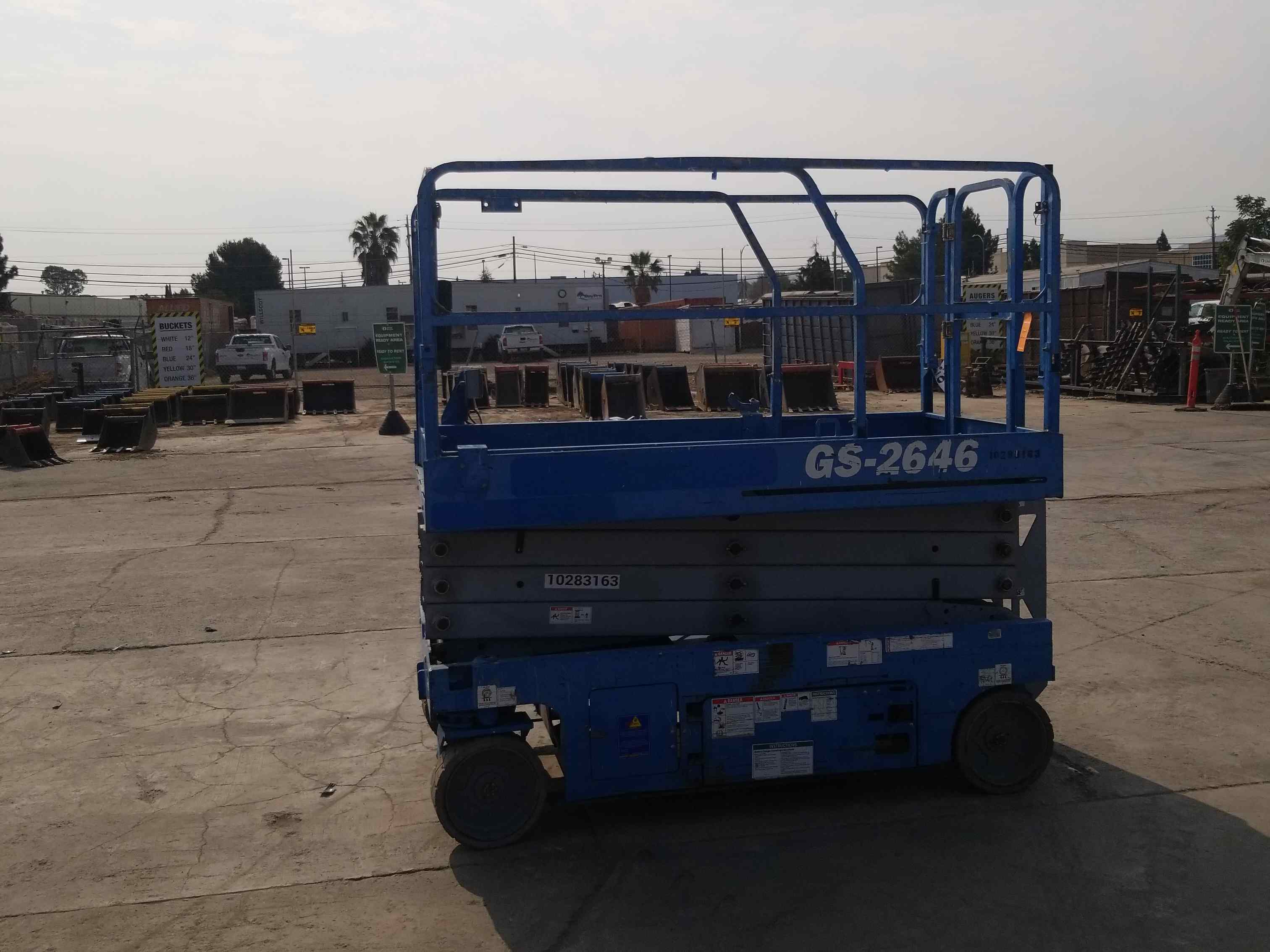 Used 2014 Genie GS2646 Scissor Lift For Sale in San Jose, CA United