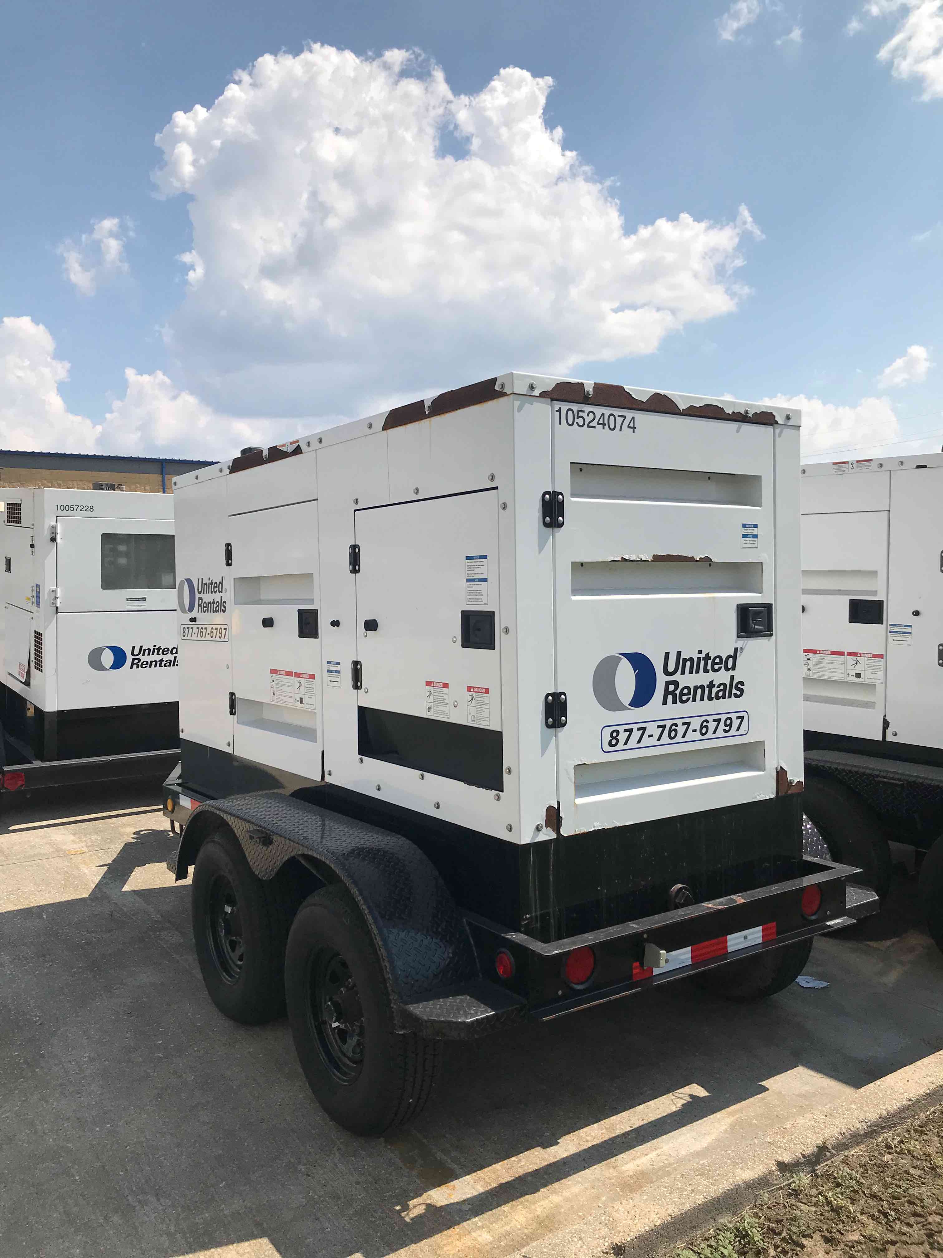 Used 2016 Cummins C100D6RG Diesel Generator For Sale in Baton Rouge, LA