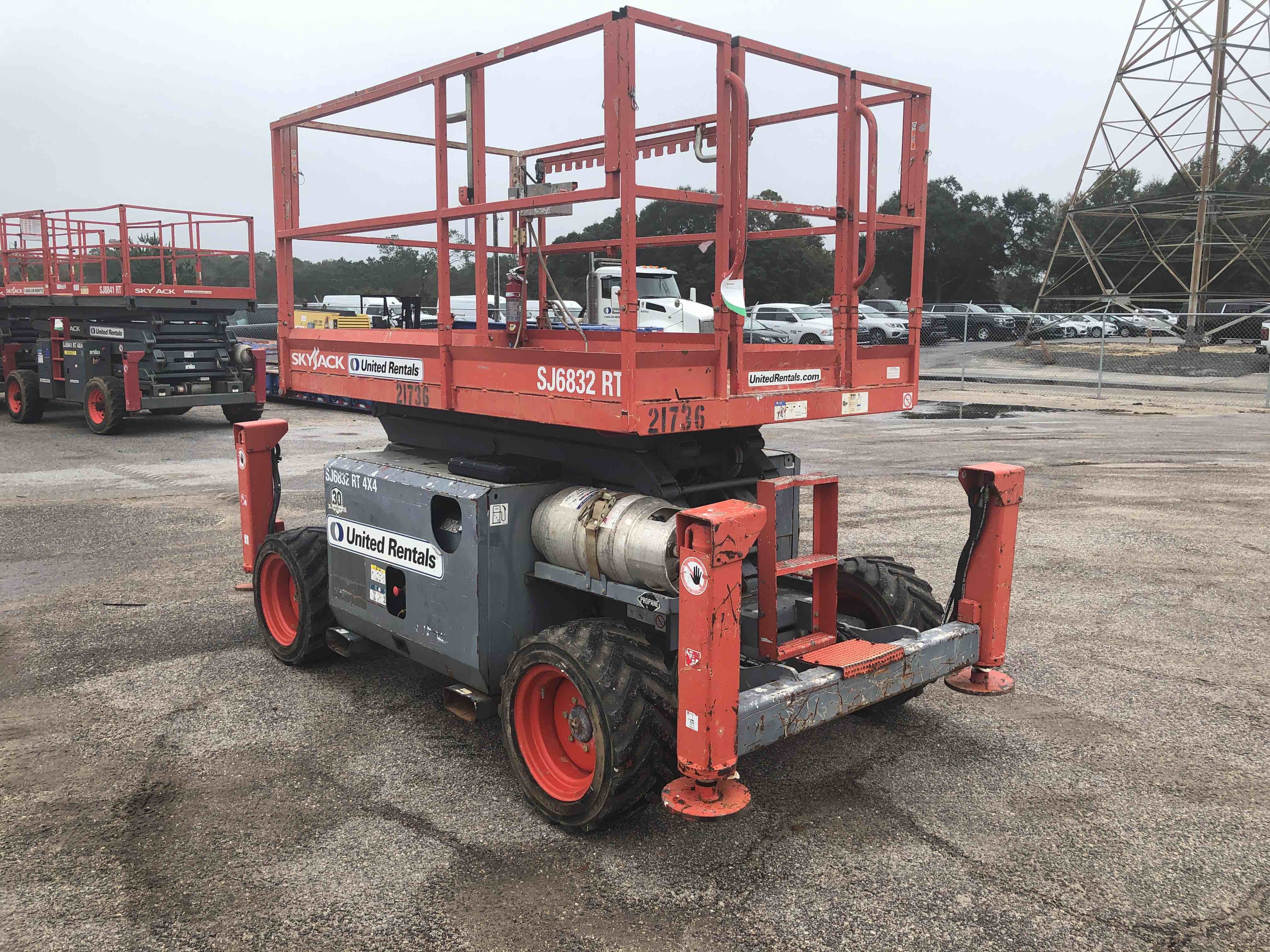 Used 2015 Skyjack SJ6832RT Scissor Lift For Sale in Pensacola, FL United Rentals