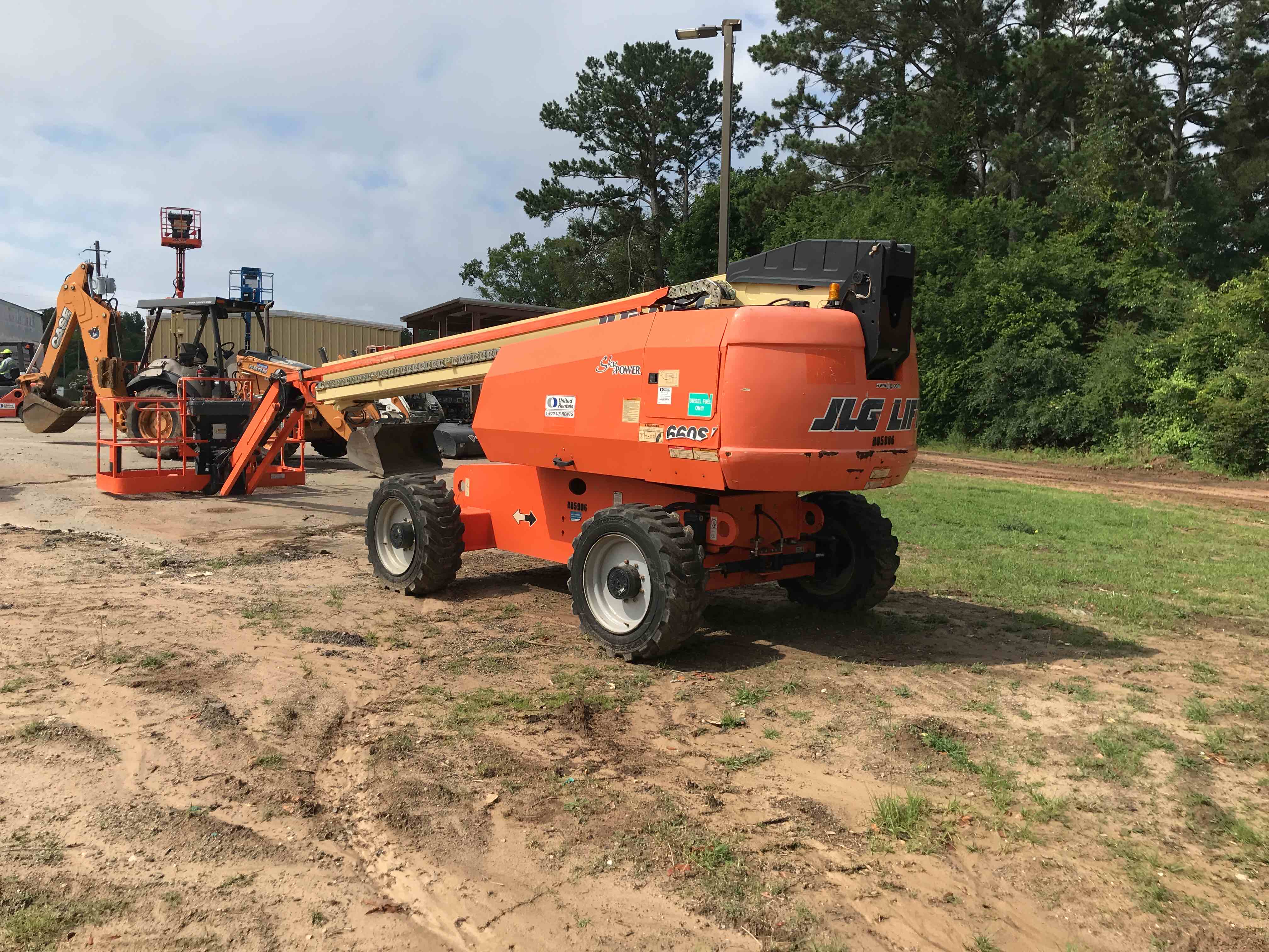 Used 2014 JLG 660SJ Boom Lift For Sale in Macon, GA United Rentals