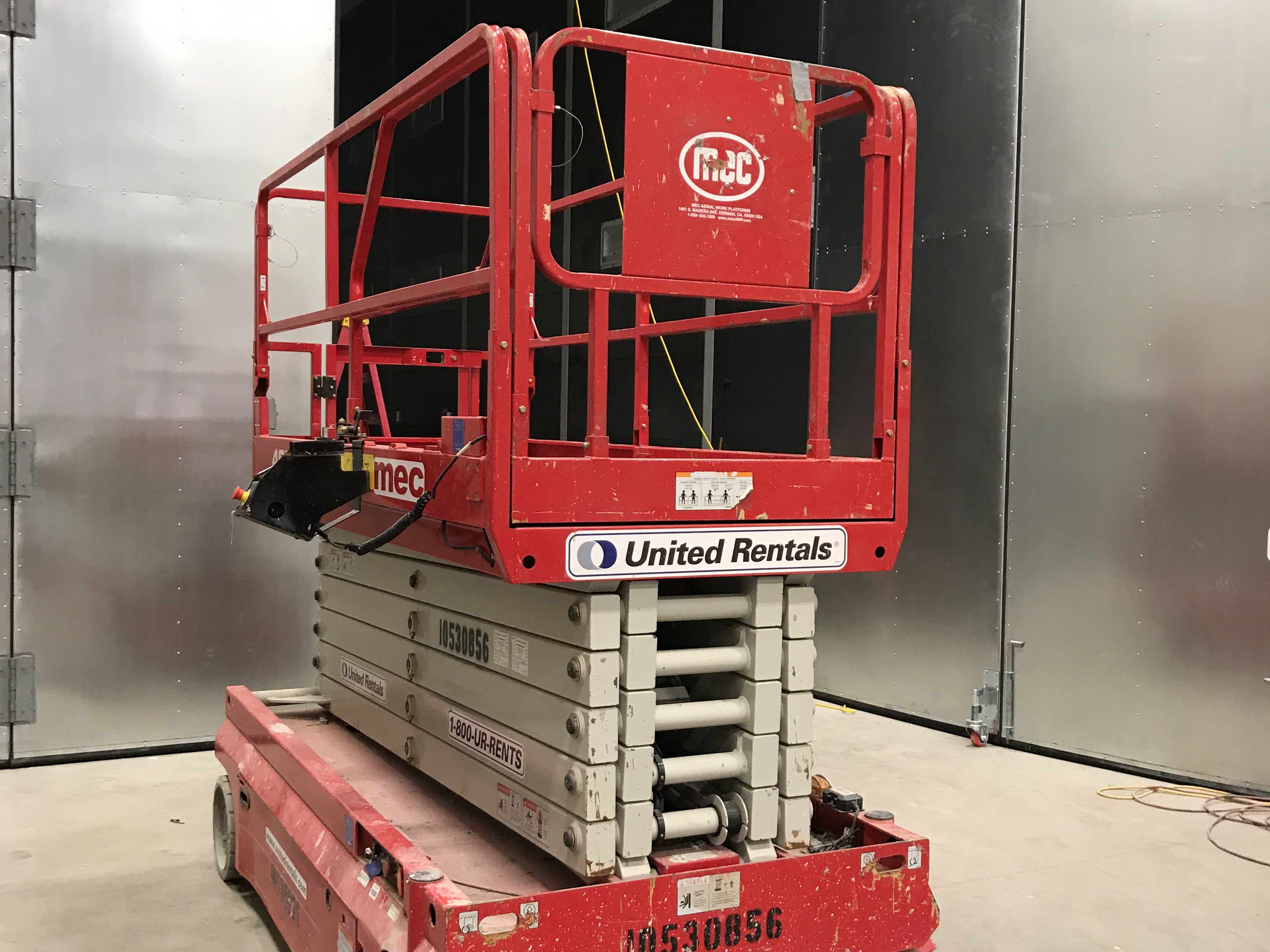 Used 2016 MEC 4555SE Scissor Lift For Sale in Frederick, MD United