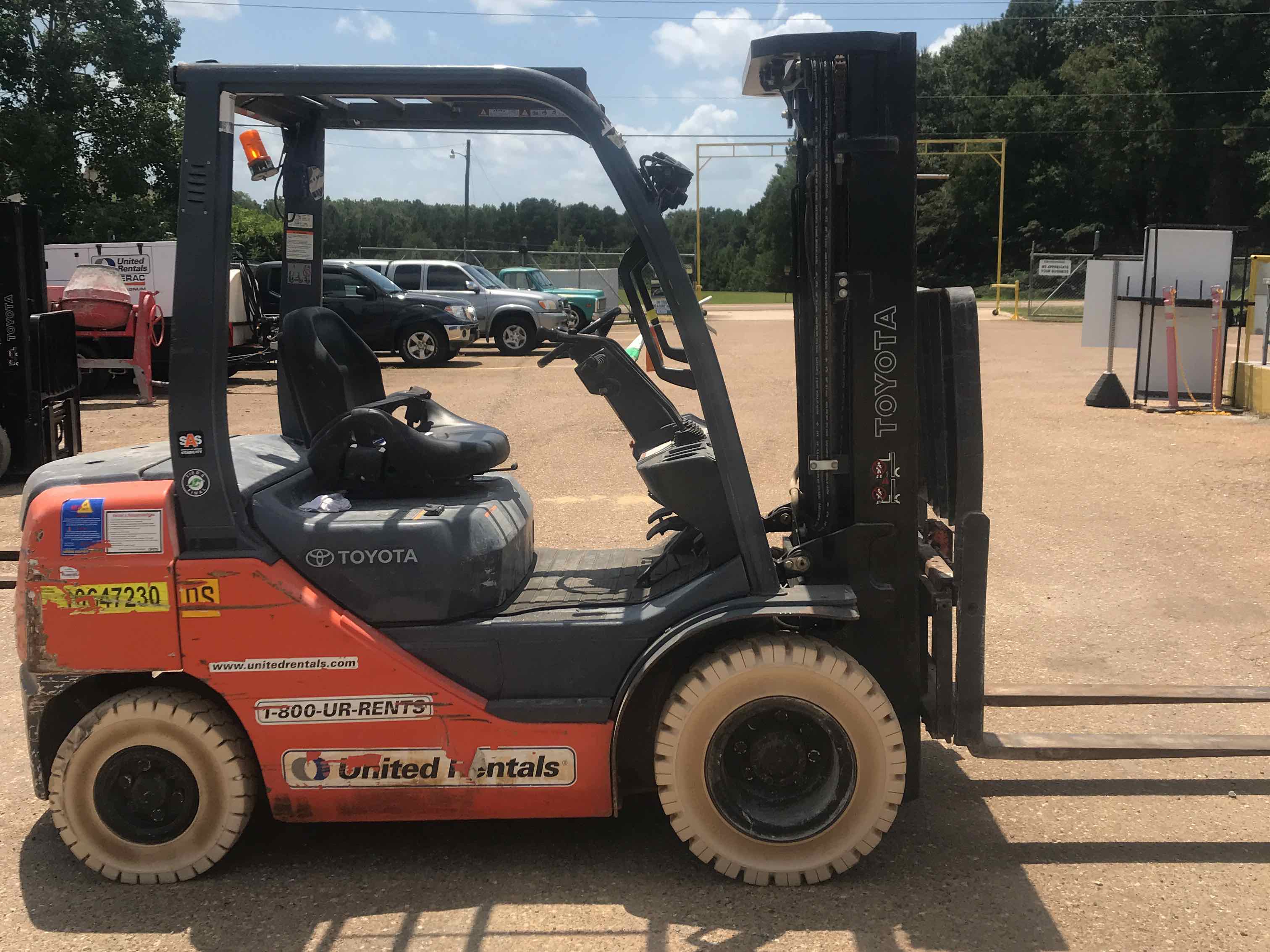 Used 2017 Toyota 8FDU25 Warehouse Forklift For Sale in Gonzales, LA