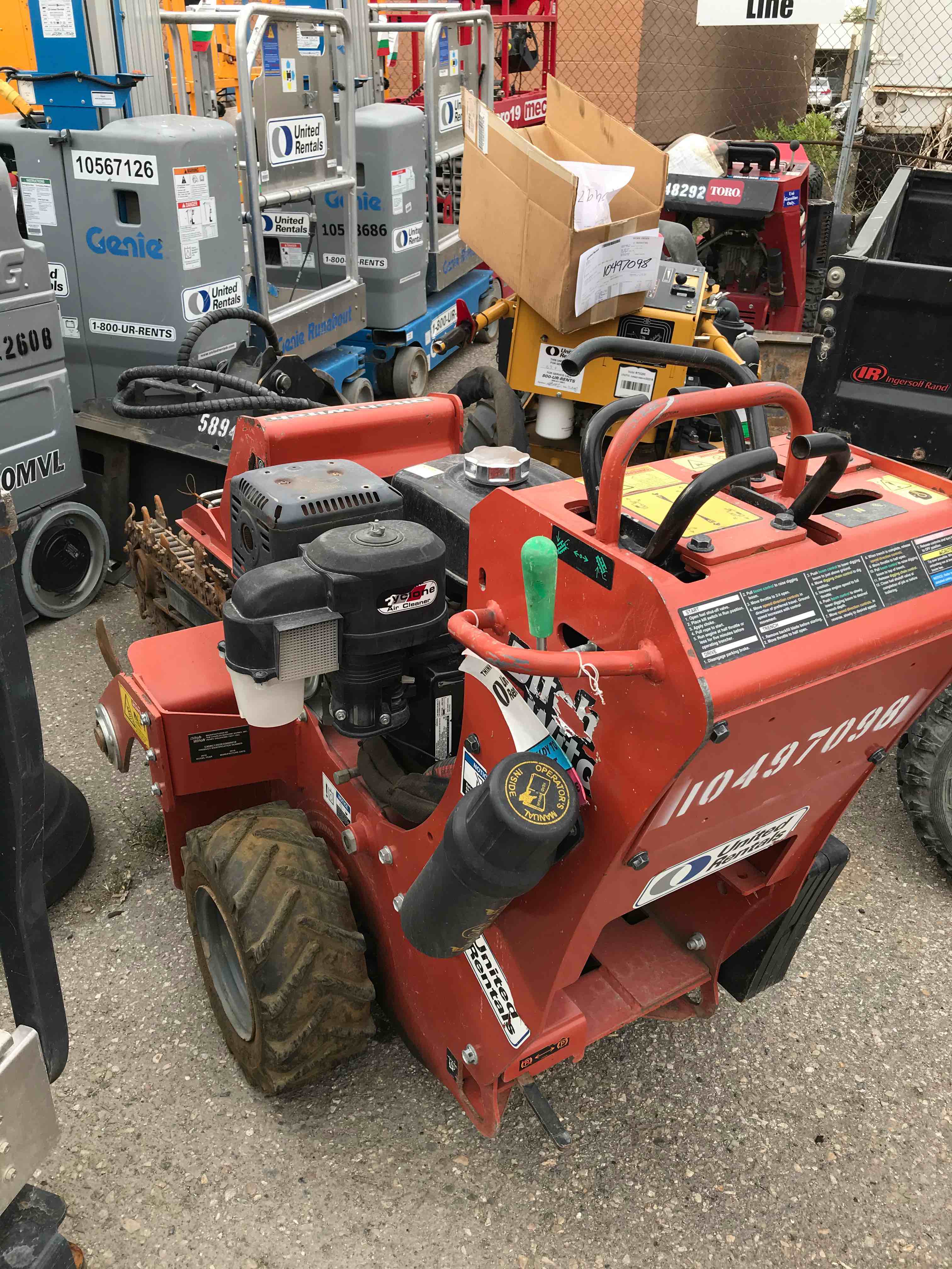 Used 2016 Ditch Witch C12 WalkBehind Trencher For Sale in South Salt