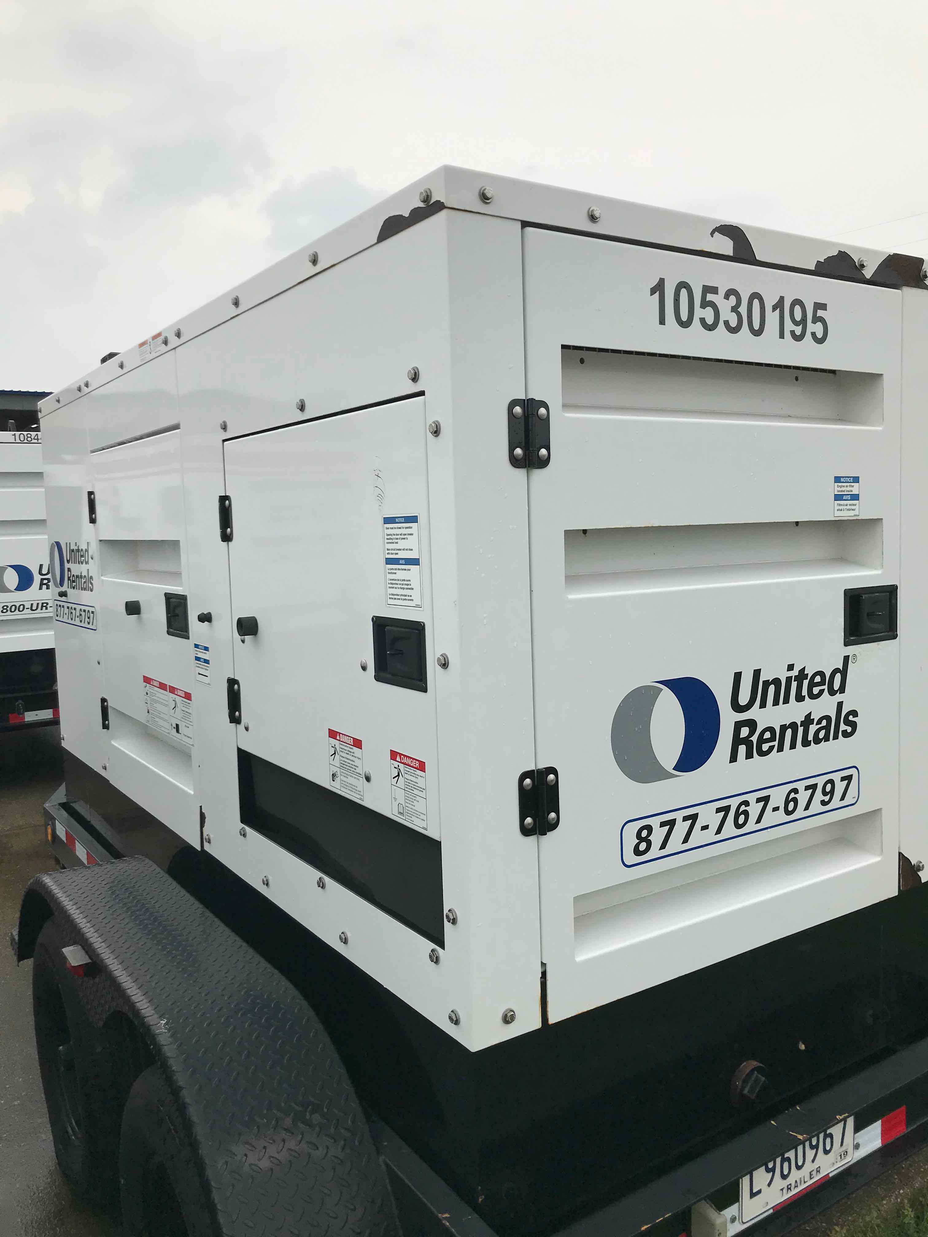 Used 2016 Cummins C100D6RG Diesel Generator For Sale in Baton Rouge, LA