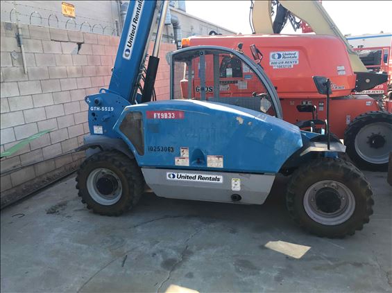 2014 Genie GTH-5519 Rough Terrain Forklift