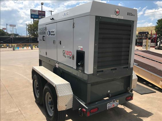 2014 Wacker Neuson G 120 Diesel Generator