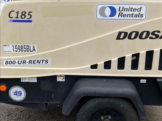 2014 Doosan C185WDZ-T4F Air Compressor