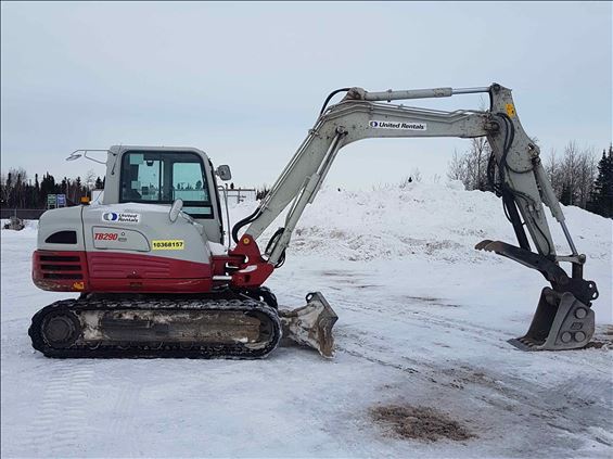2015 Takeuchi TB290C Mini-Excavator