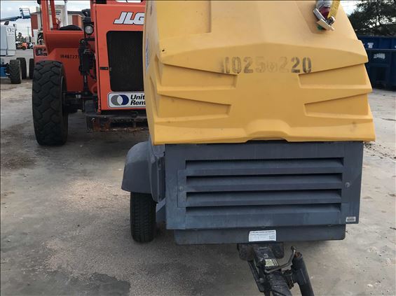 2014 Atlas Copco XAS185JD Air Compressor
