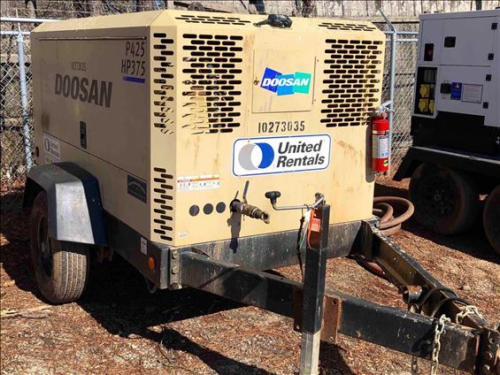 2014 Doosan P425/HP375WCUT4 Air Compressor