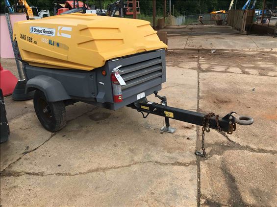 2014 Atlas Copco XAS185 Air Compressor