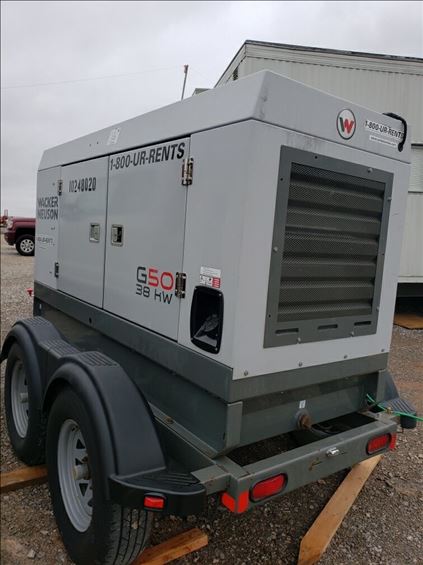 2014 Wacker Neuson G 50 Diesel Generator