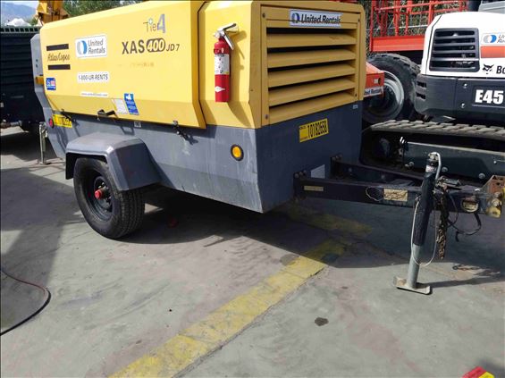 2013 Atlas Copco XAS400 Air Compressor