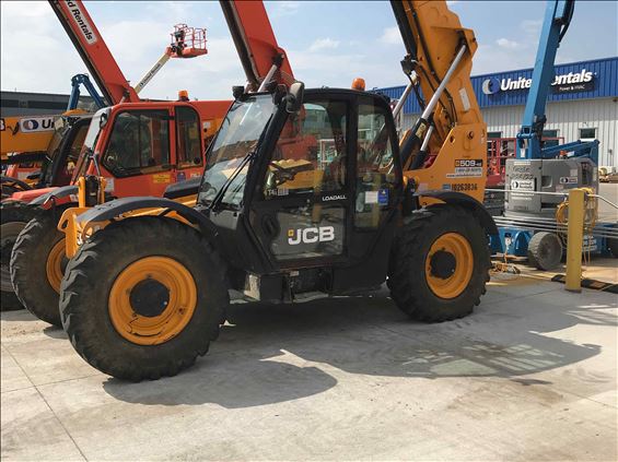 2014 JCB 509-42 S Rough Terrain Forklift