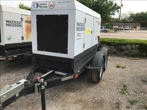 2017 Wacker Neuson G70 T4I Diesel Generator