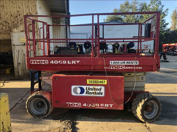 2014 MEC 4069ERT Scissor Lift