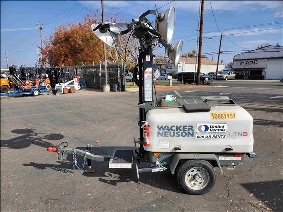 2017 Wacker Neuson LTN8K-VS 60HZ Towable Light Tower